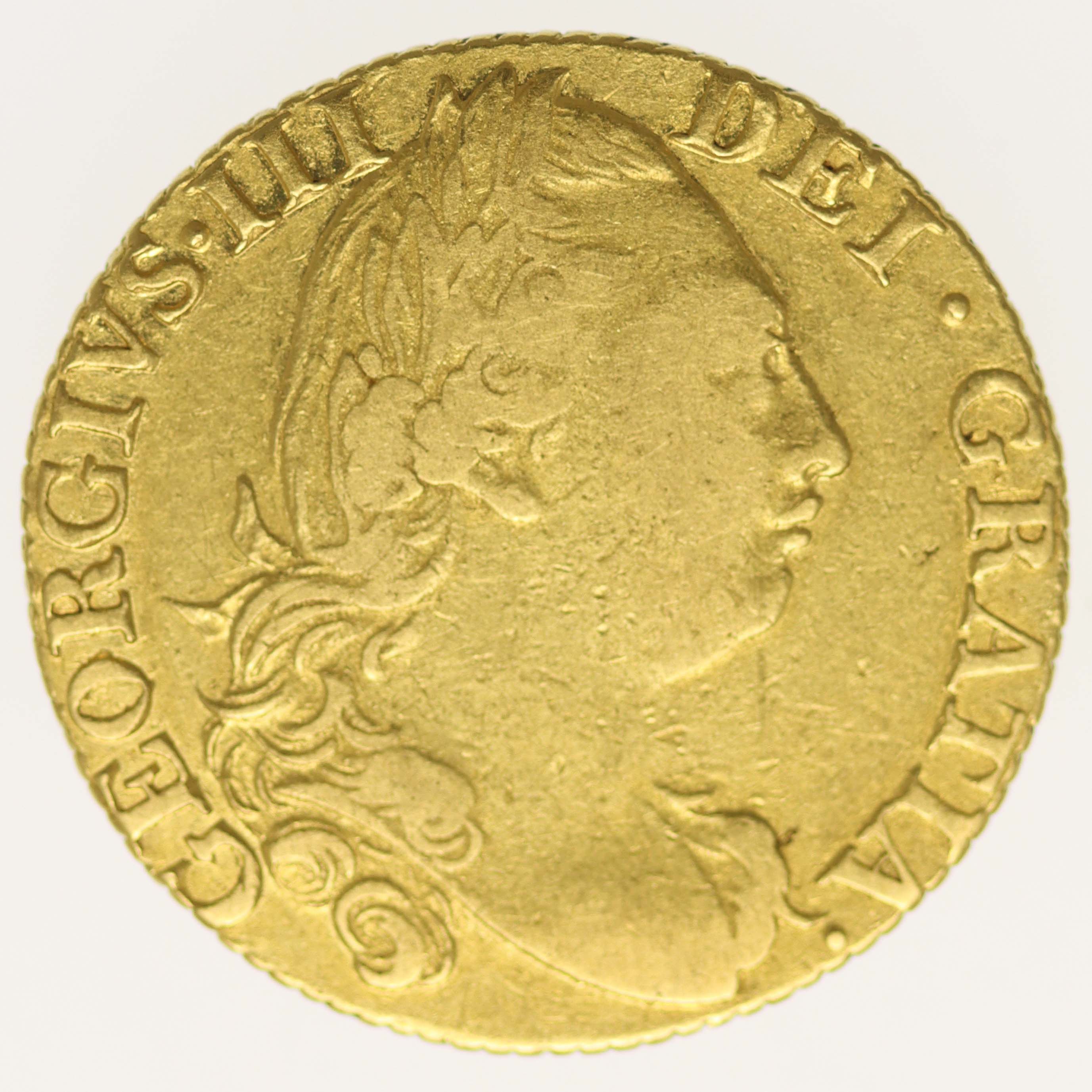 Großbritannien Georg III. Guinea 1782