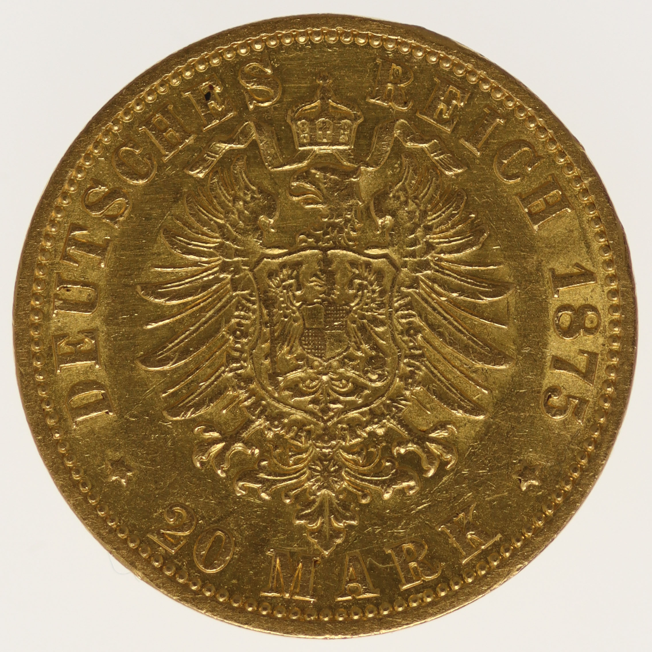 Braunschweig Lüneburg Wilhelm 20 Mark 1875