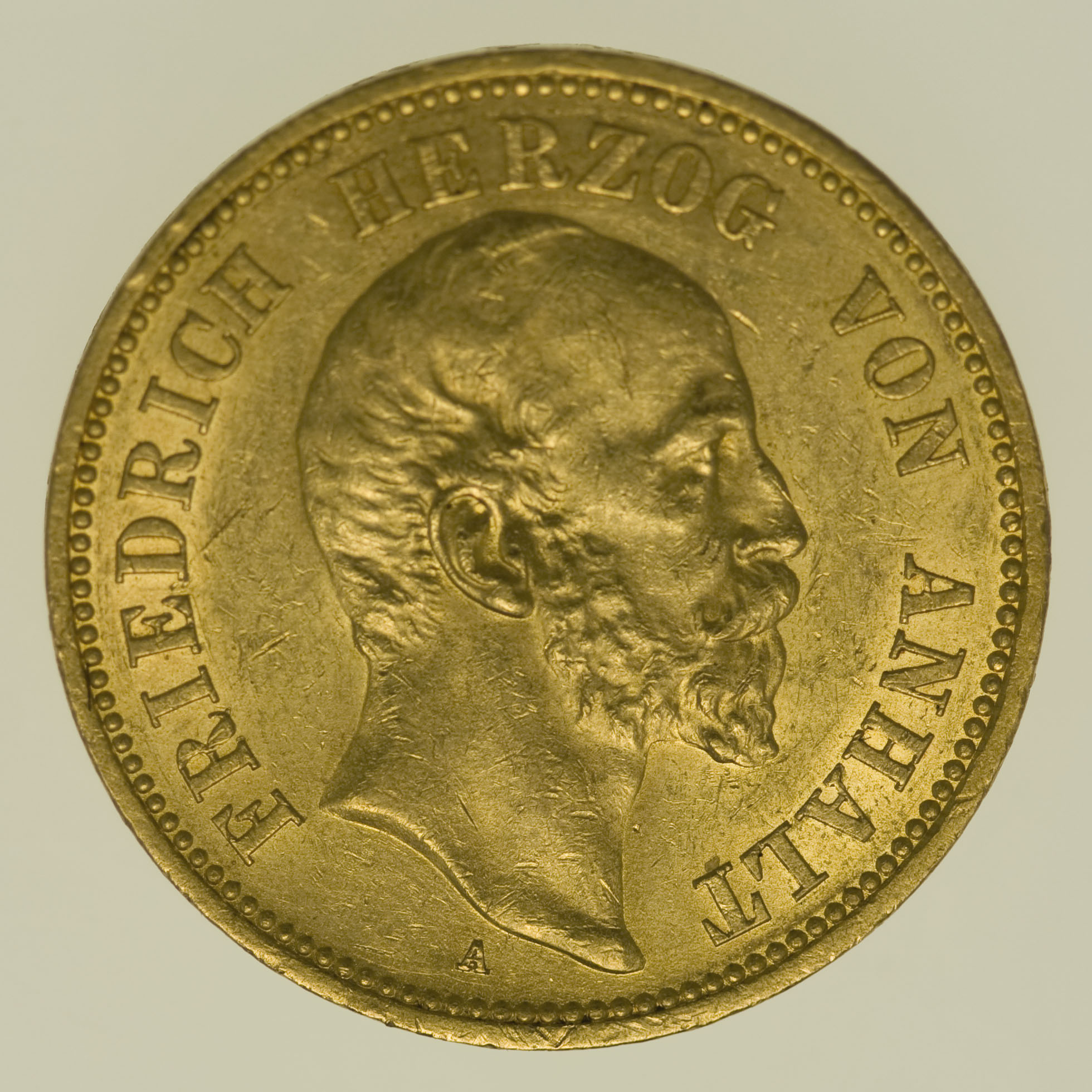 Anhalt Friedrich I. 20 Mark 1896