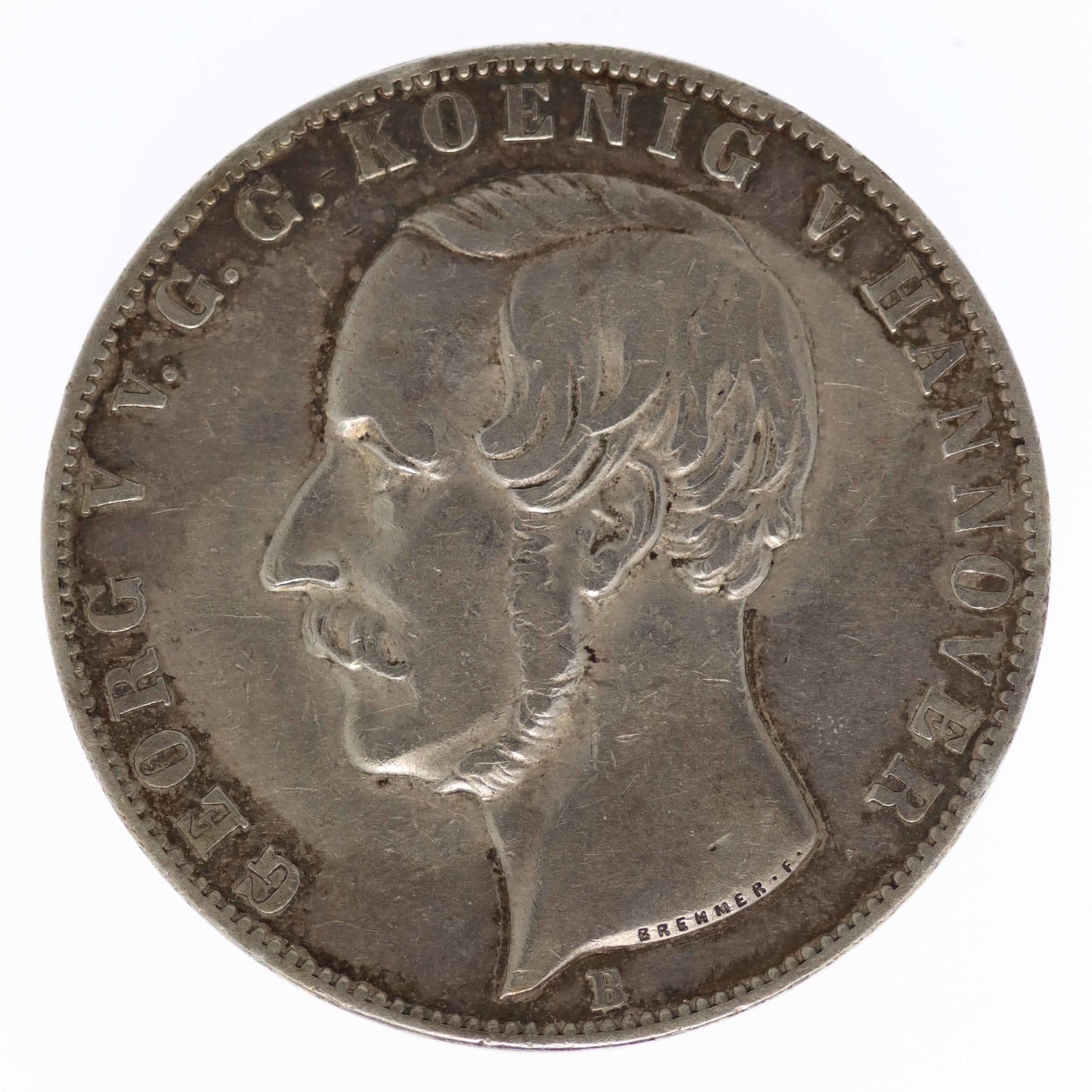 Hannover Georg V. Doppeltaler 1854
