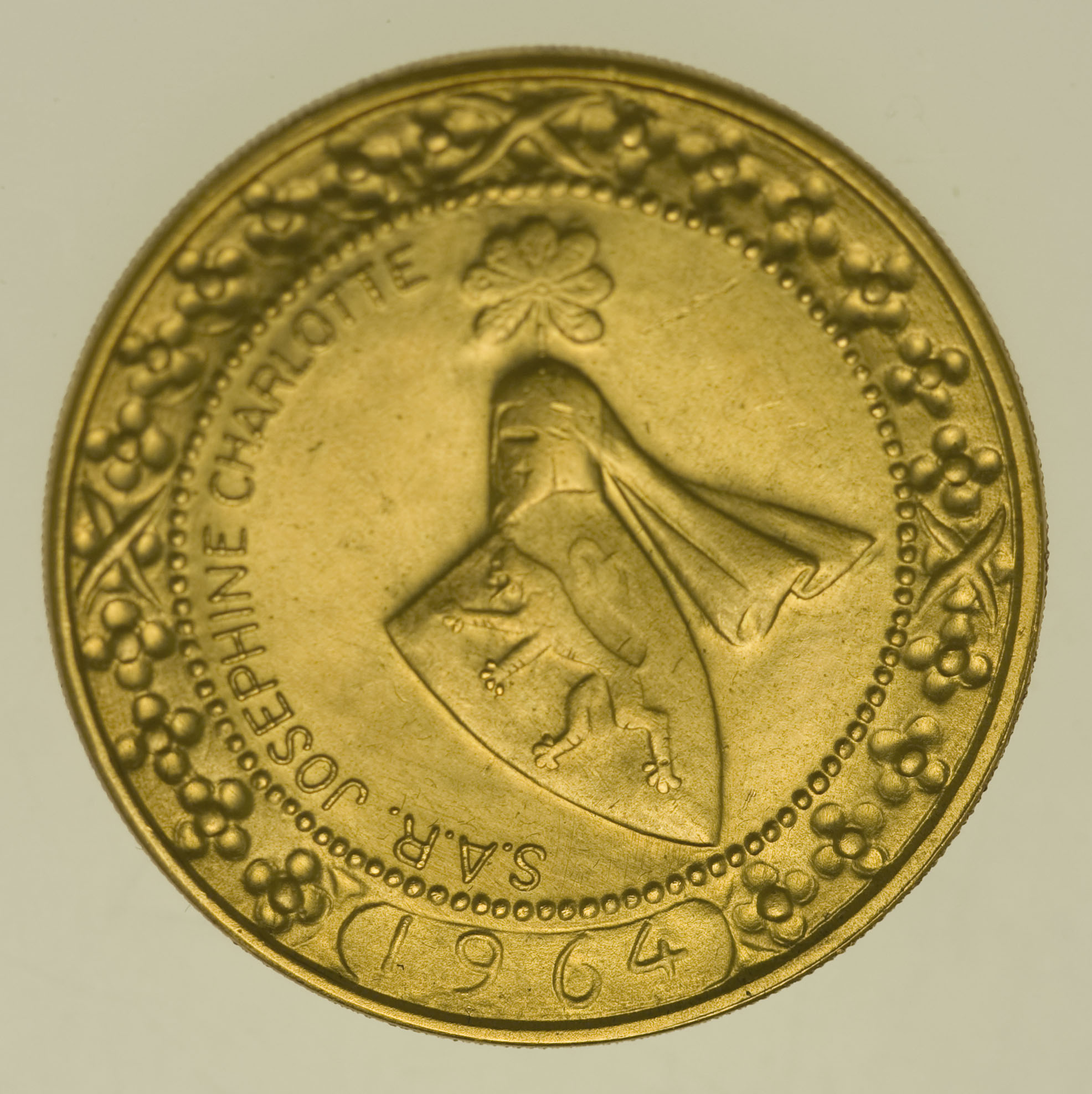 Luxemburg Jean Goldmedaille 1964