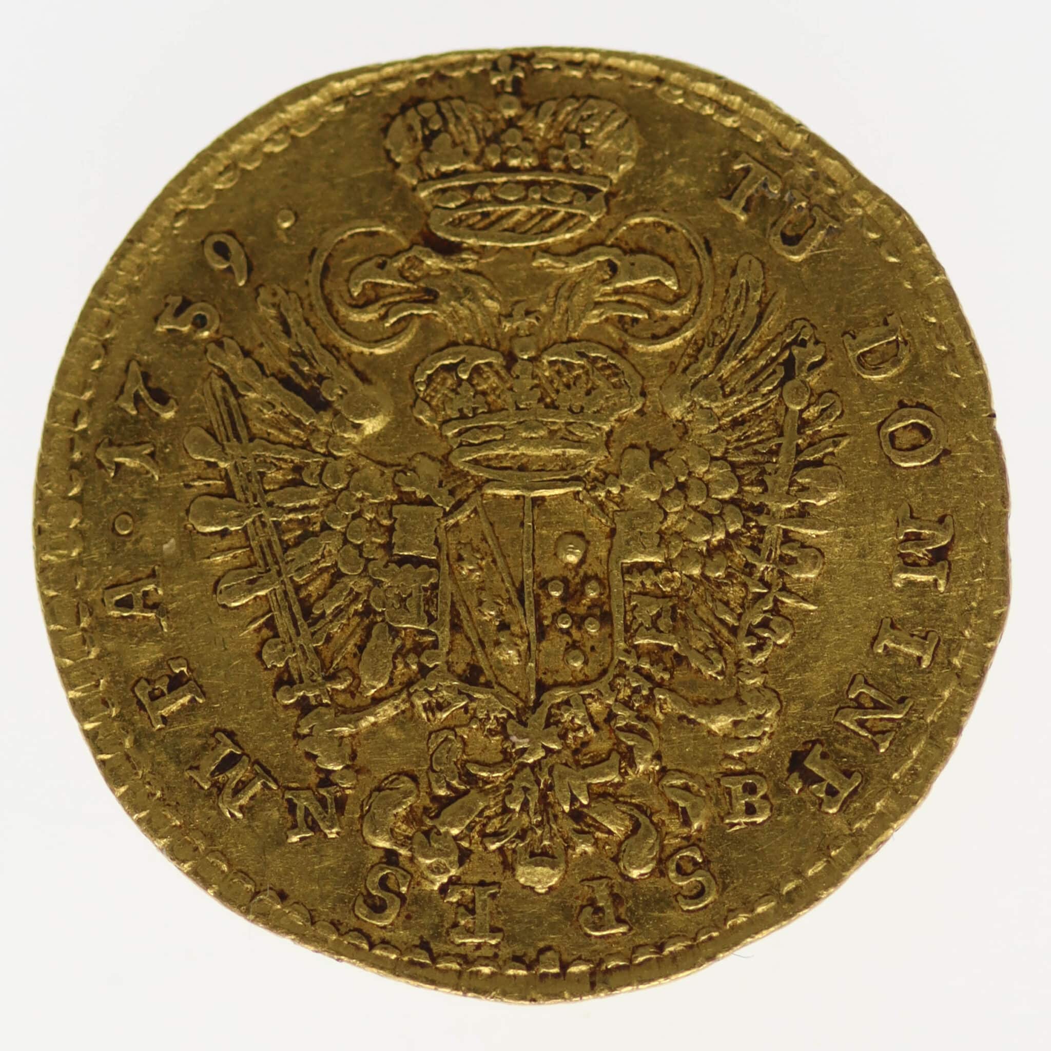 Habsburg RDR Franz I. Dukat 1759 N-B