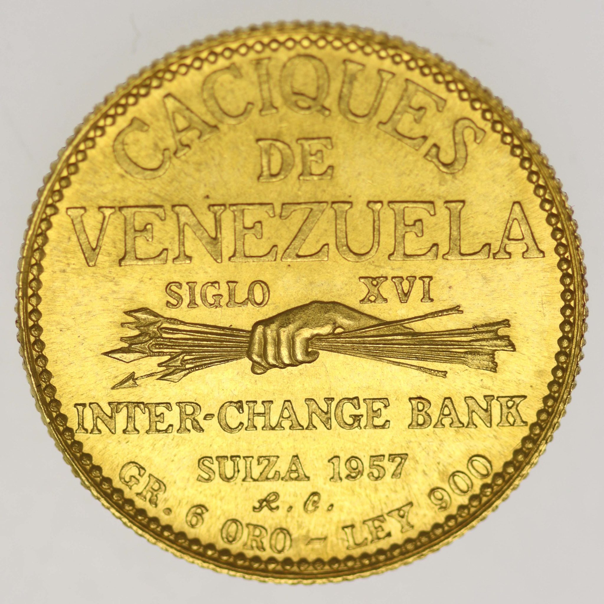 Venezuela Goldmedaille 1957