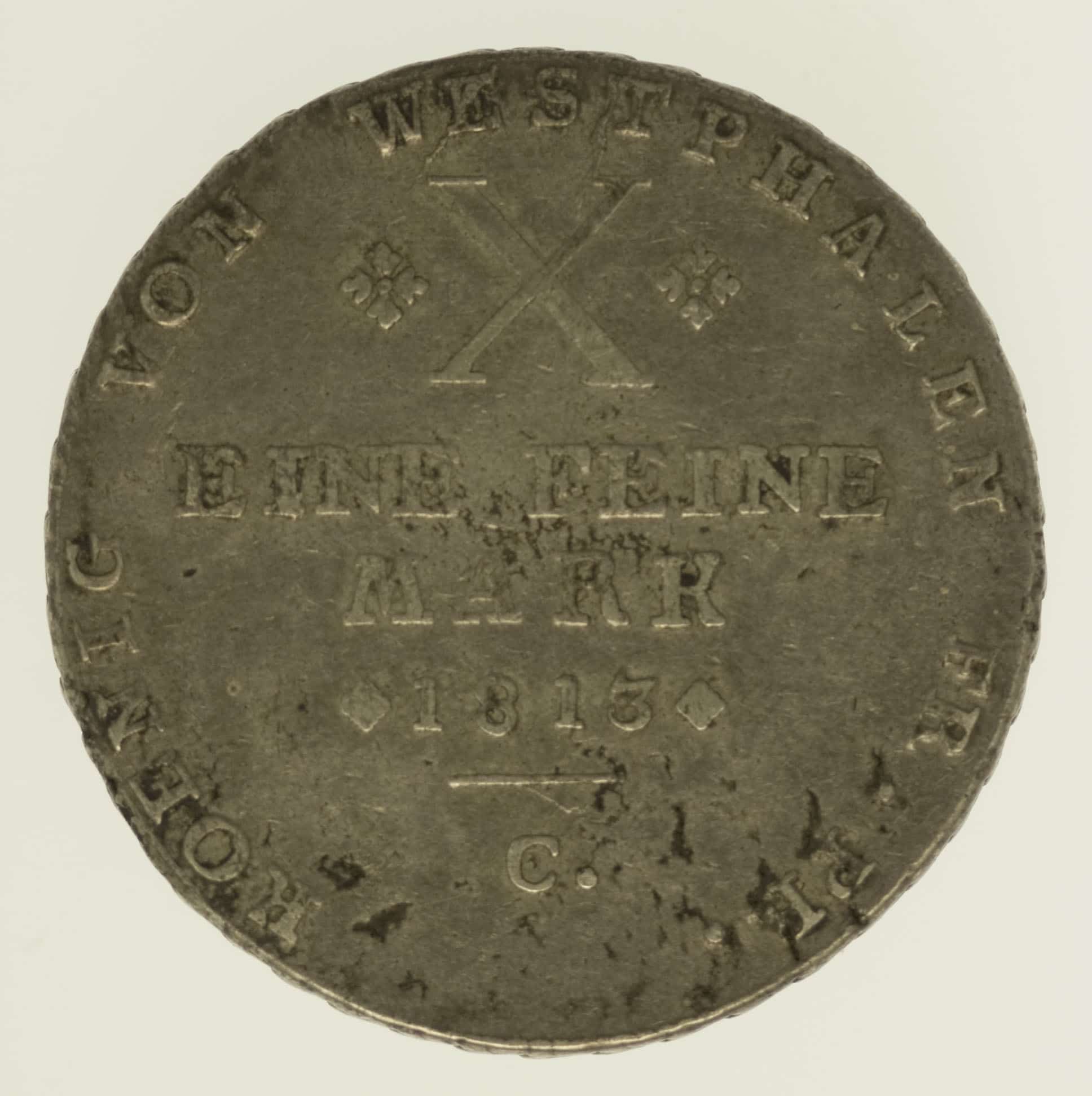Westphalen Hieronymus Napoleon Taler 1813