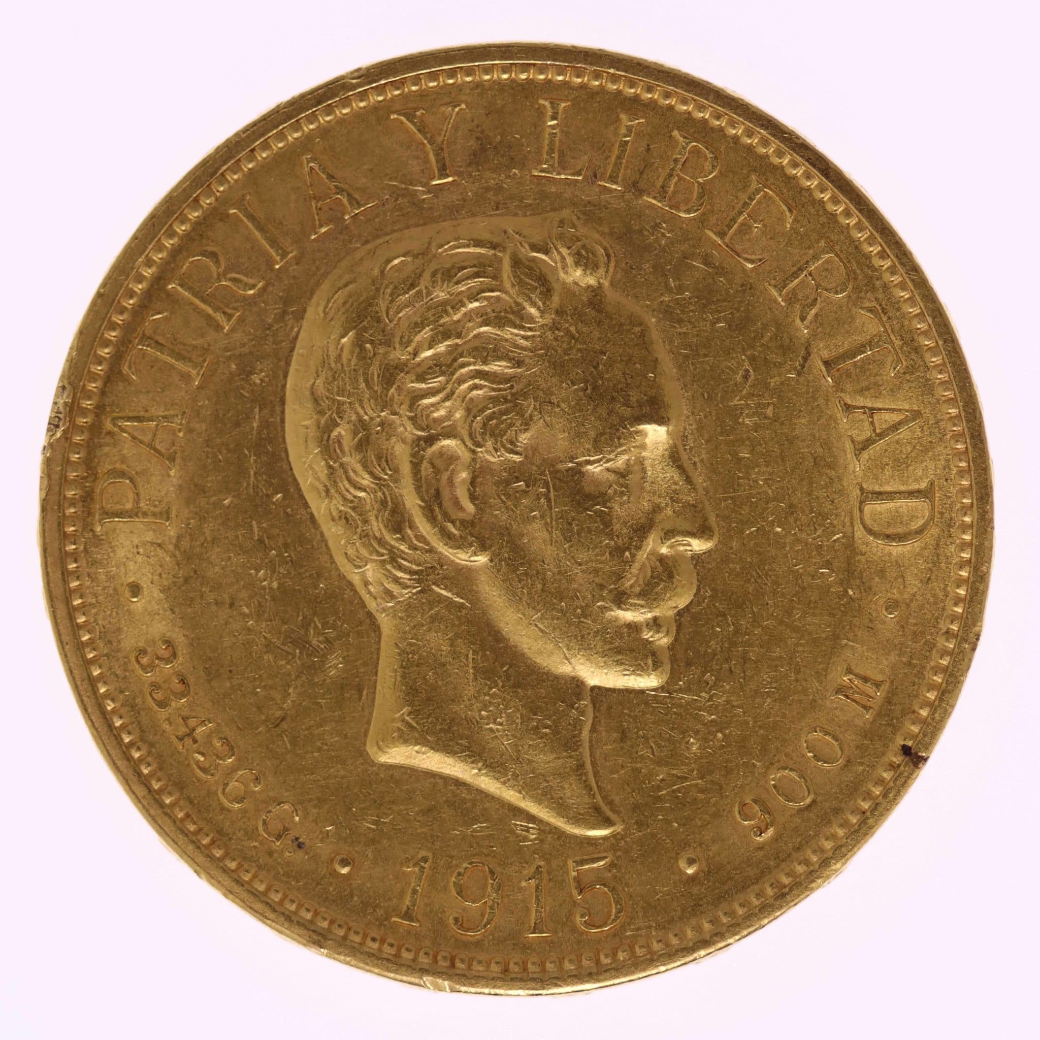 Kuba 20 Pesos 1915