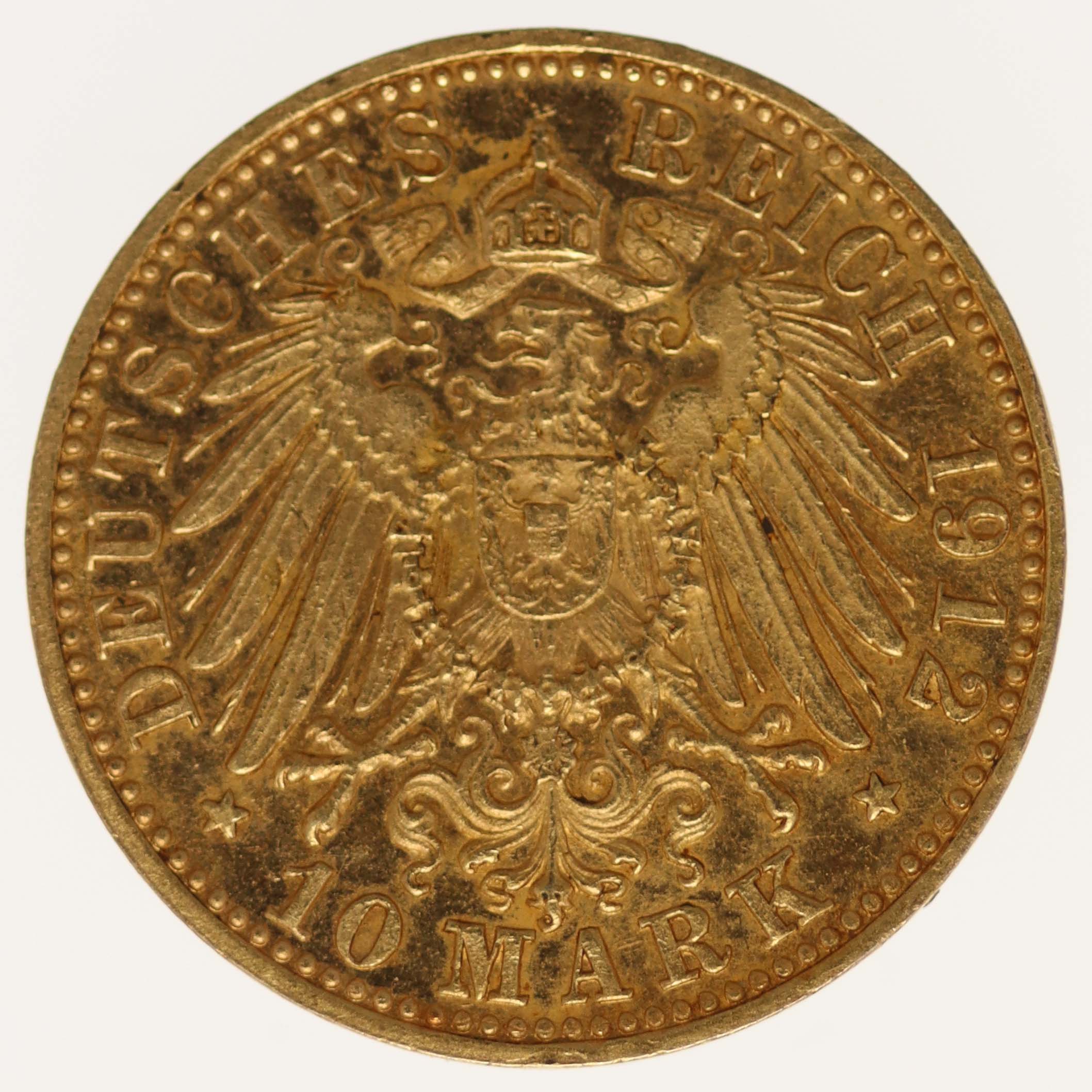 Bayern Otto 10 Mark 1912