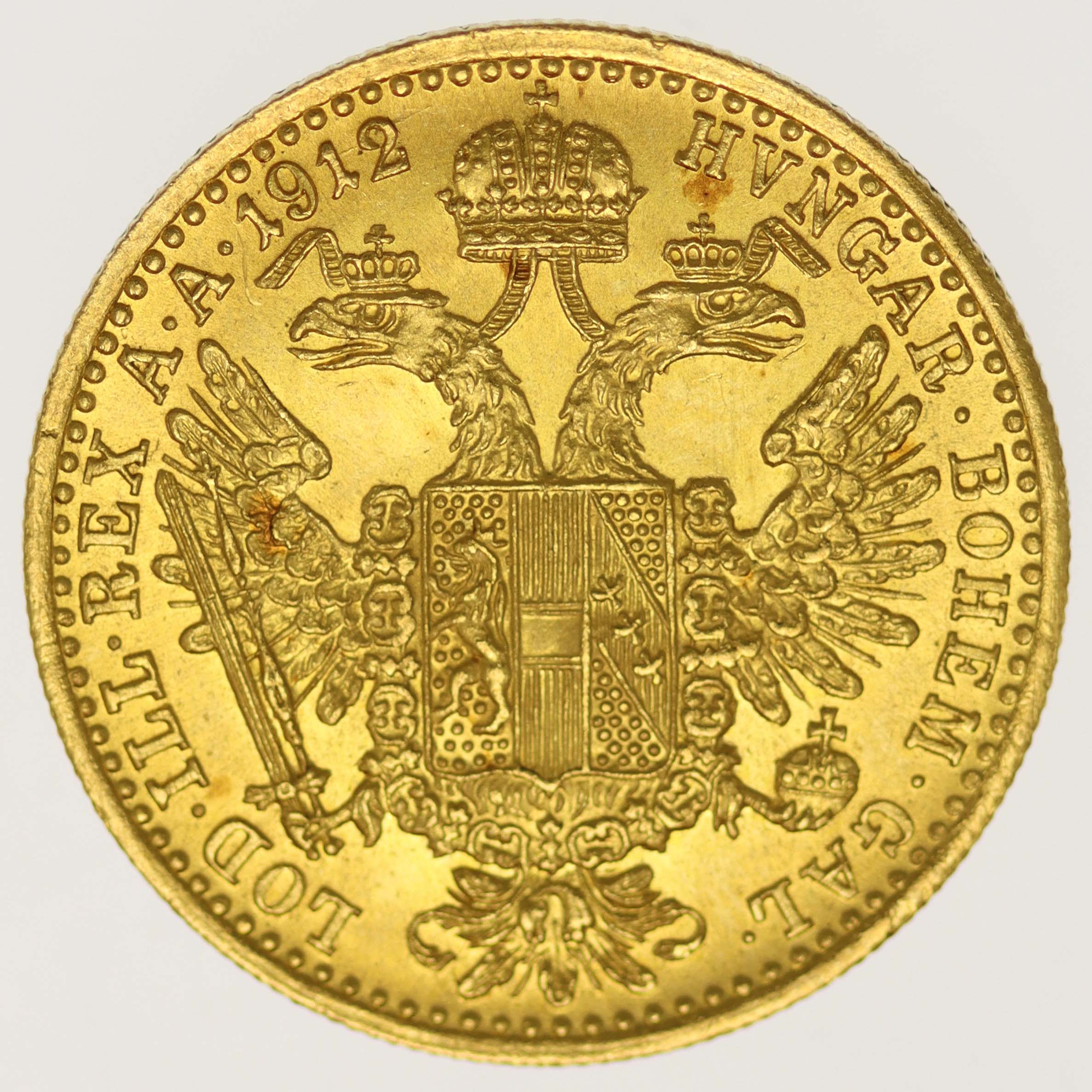 Österreich Kaiserreich Franz Joseph I. Dukat 1912