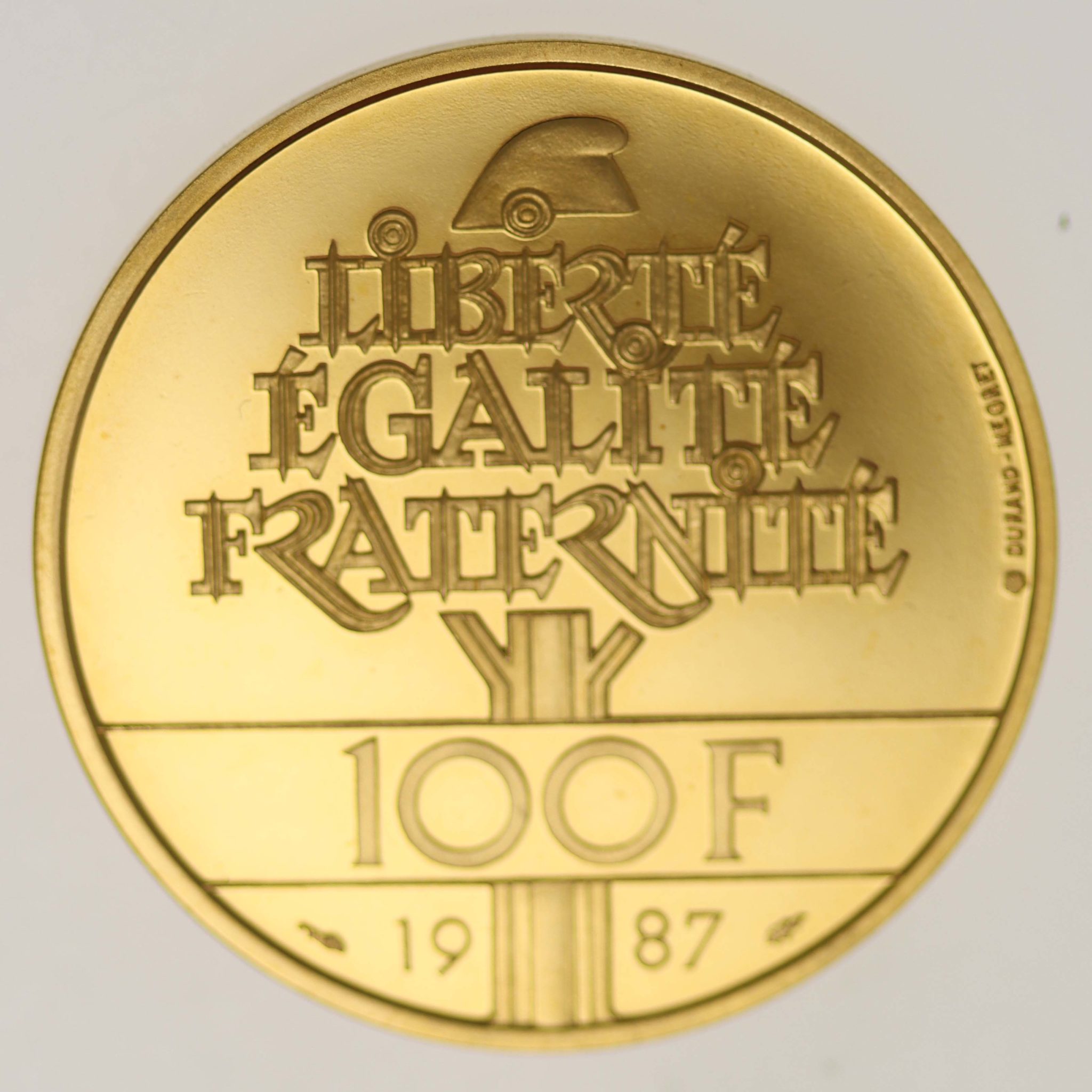 Frankreich 100 Francs 1987