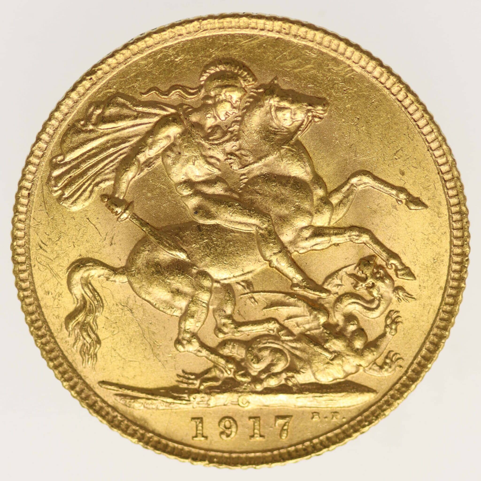 Kanada Georg V. Sovereign 1917 C