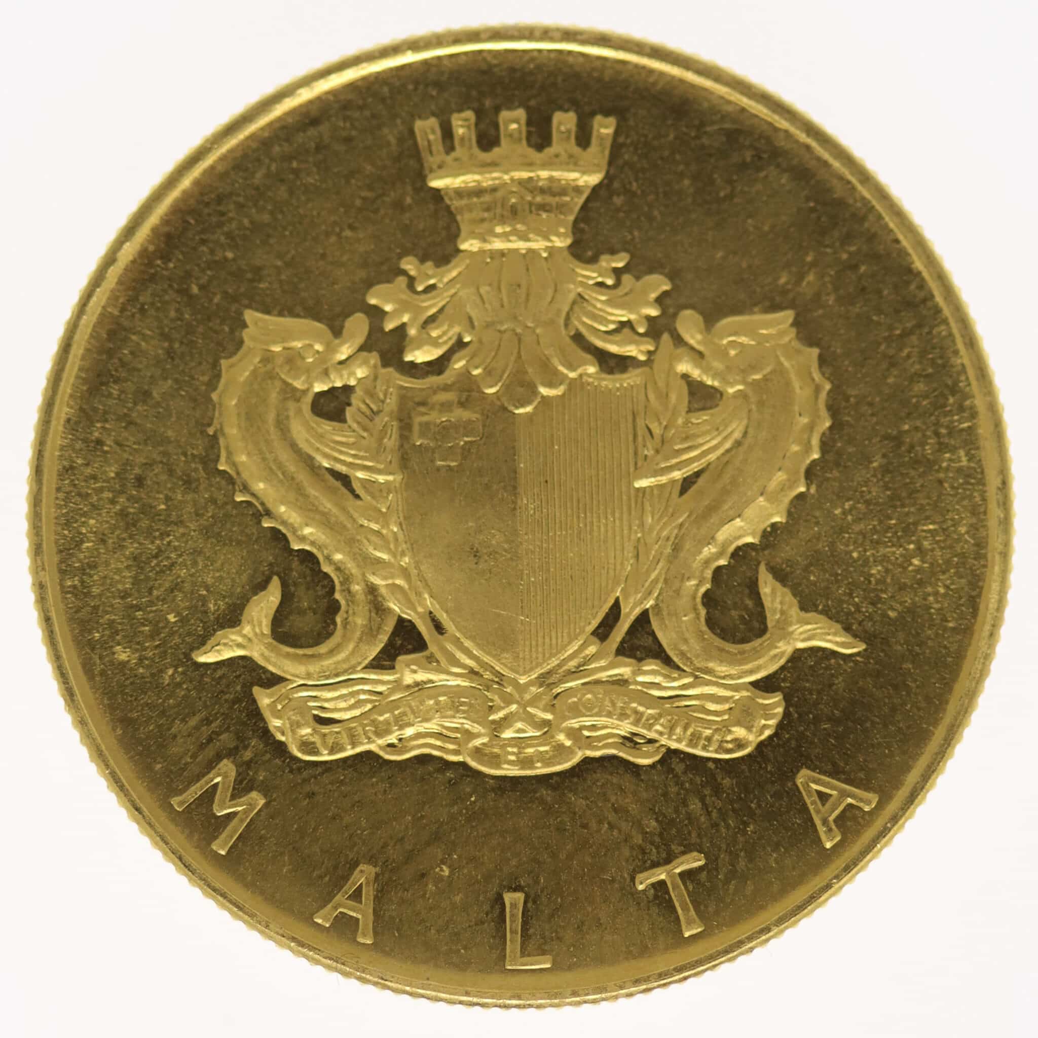 Malta 20 Pounds 1972