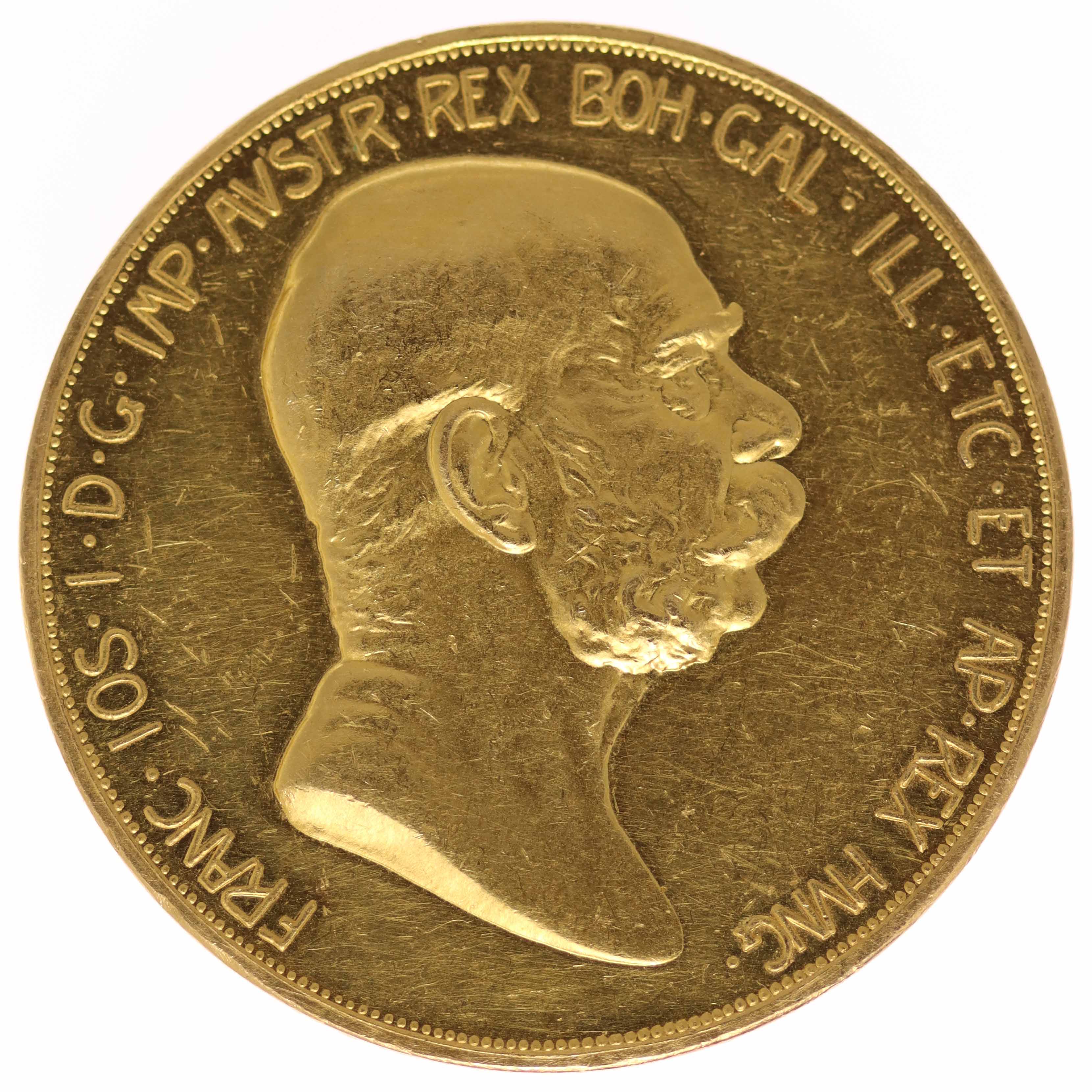 Österreich Kaiserreich Franz Joseph I. 100 Kronen 1908