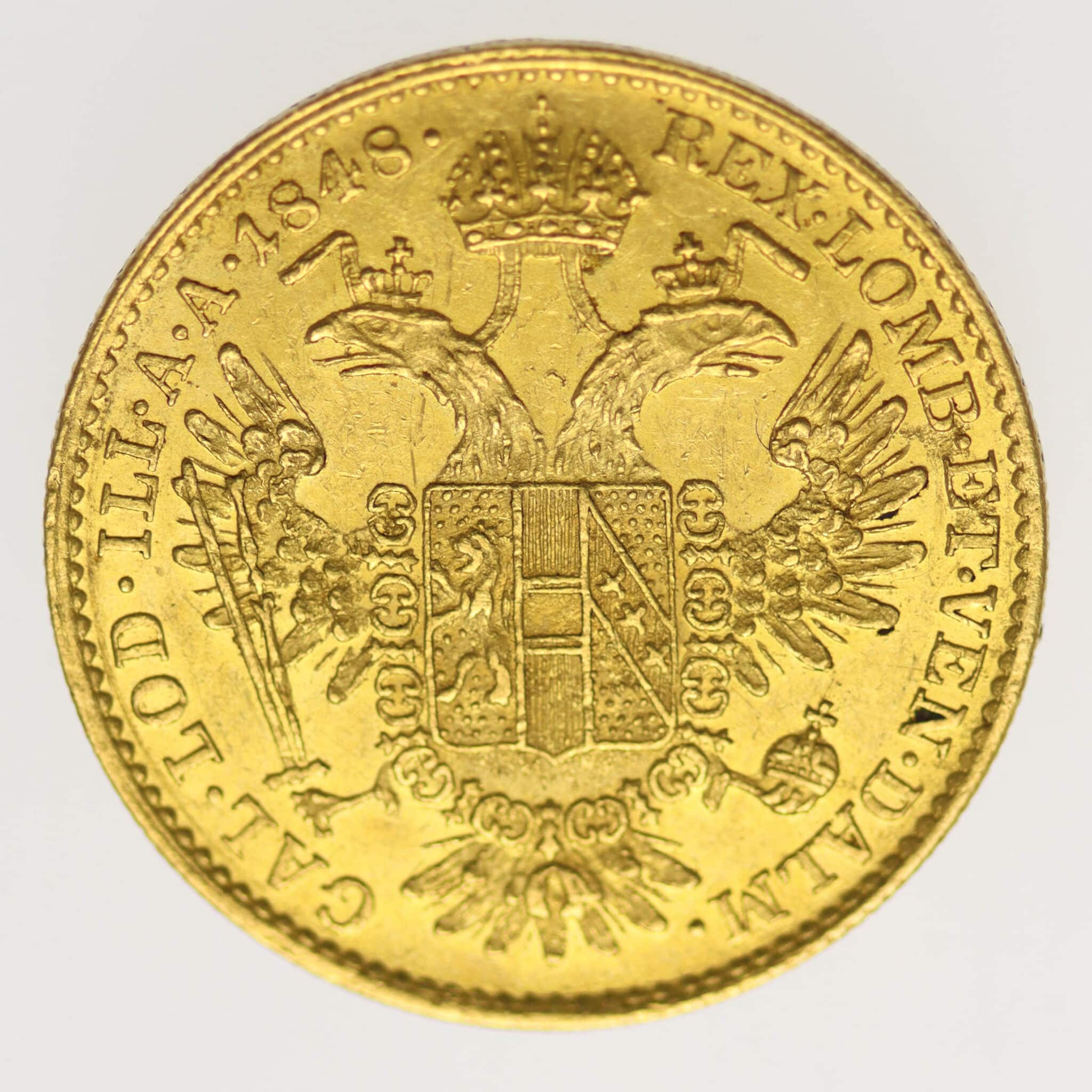 Österreich Kaiserreich Ferdinand I. Dukat 1848 A