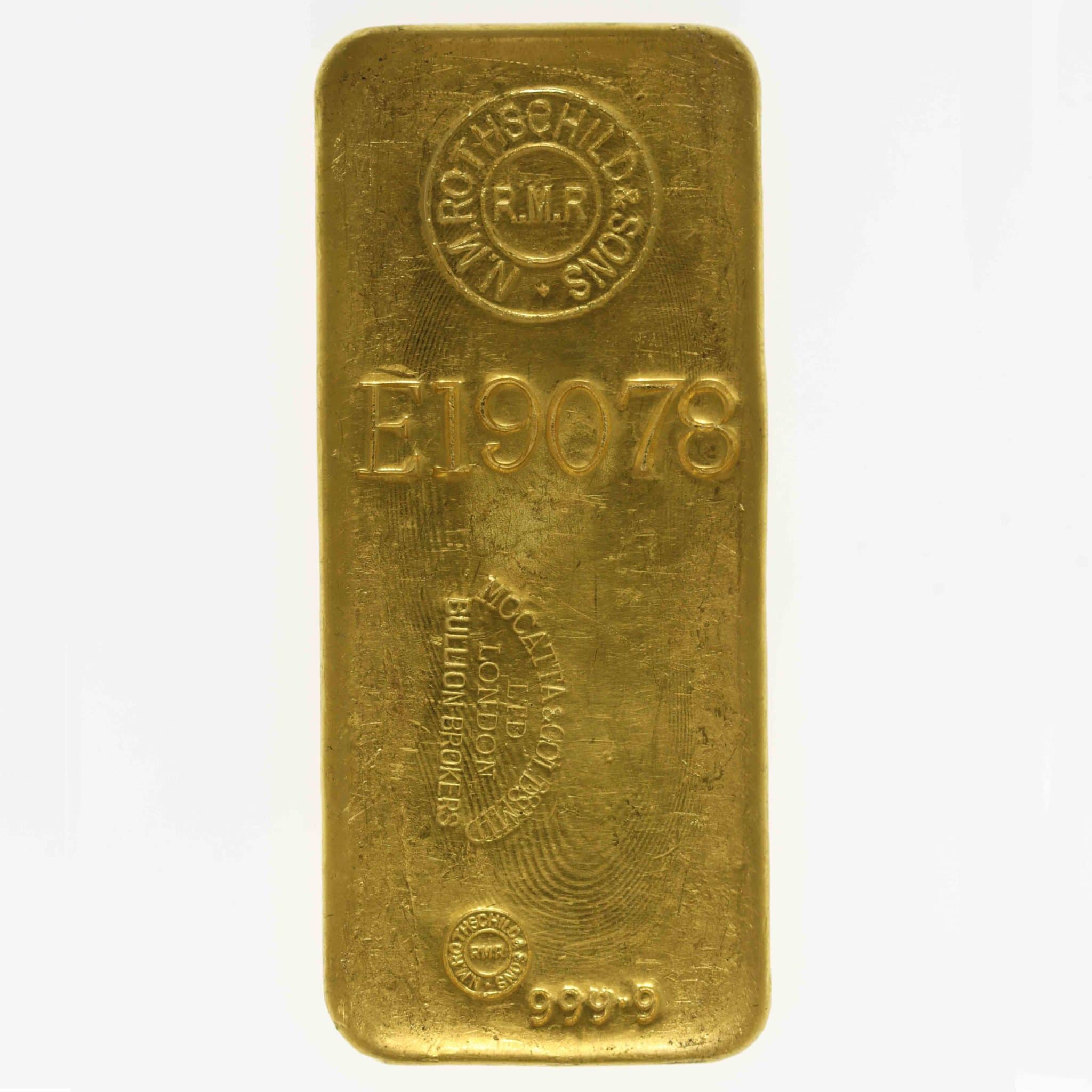 Goldbarren 1000 Gramm Großbritannien N.M. Rothschild &amp; Sons Limited