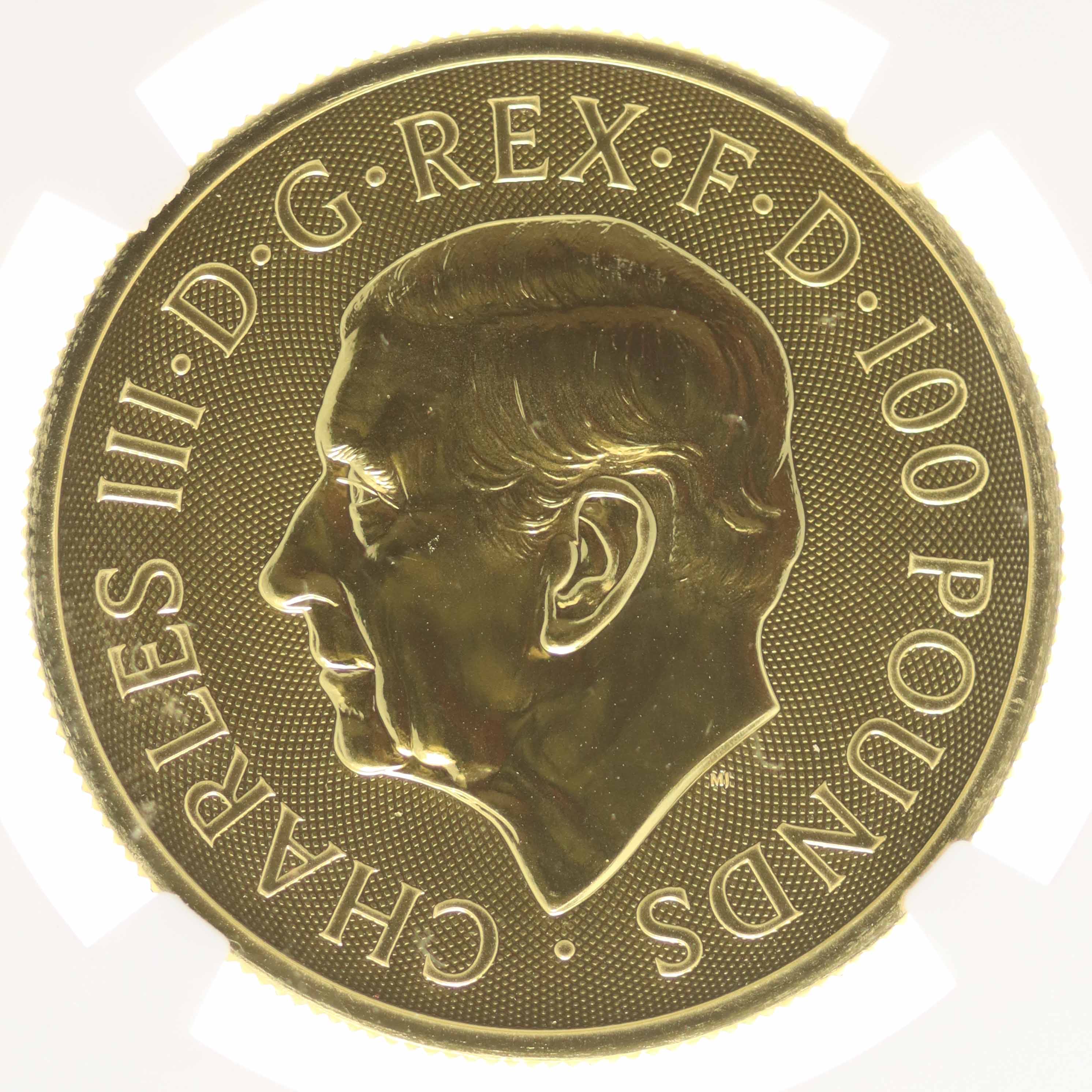 Grossbritannien Charles III. 100 Pounds 2025