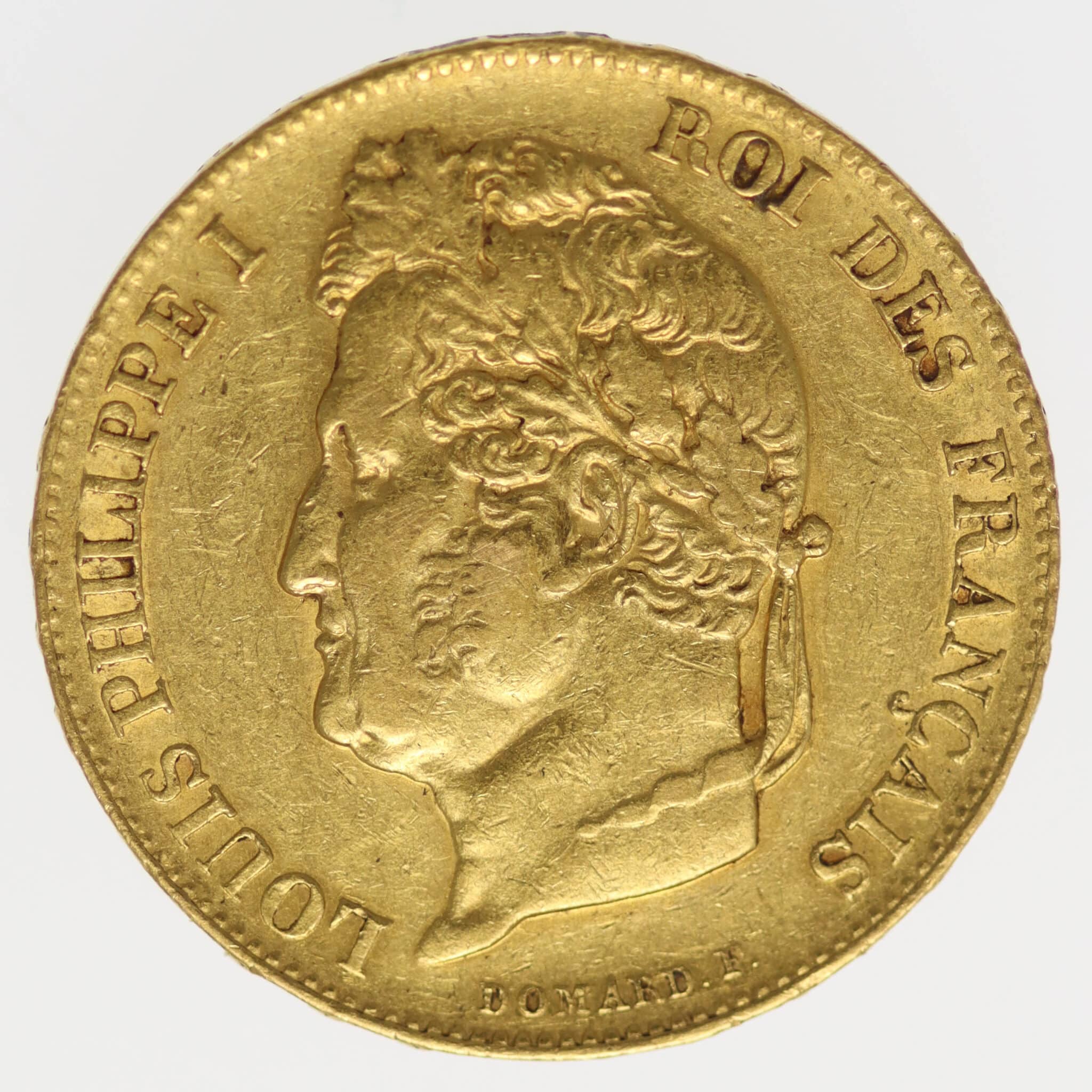 Frankreich Louis Philippe I. 20 Francs 1842 A