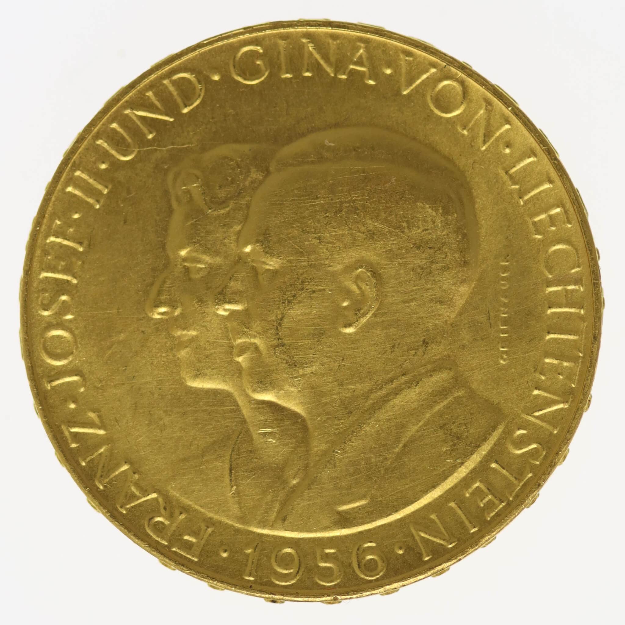 Liechtenstein Franz Joseph II. 50 Franken 1956