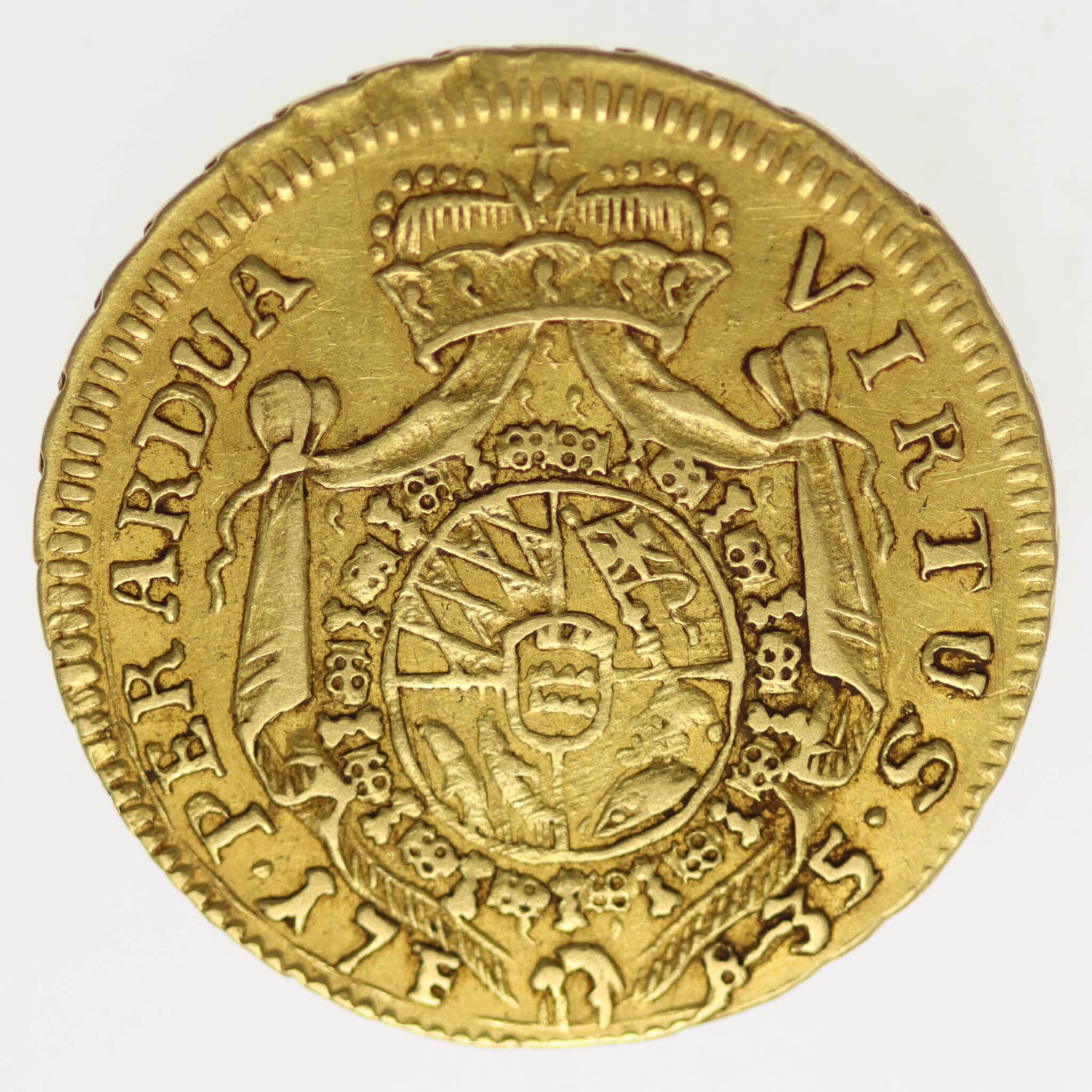 Württemberg Karl Alexander 1/2 Karolin 1735