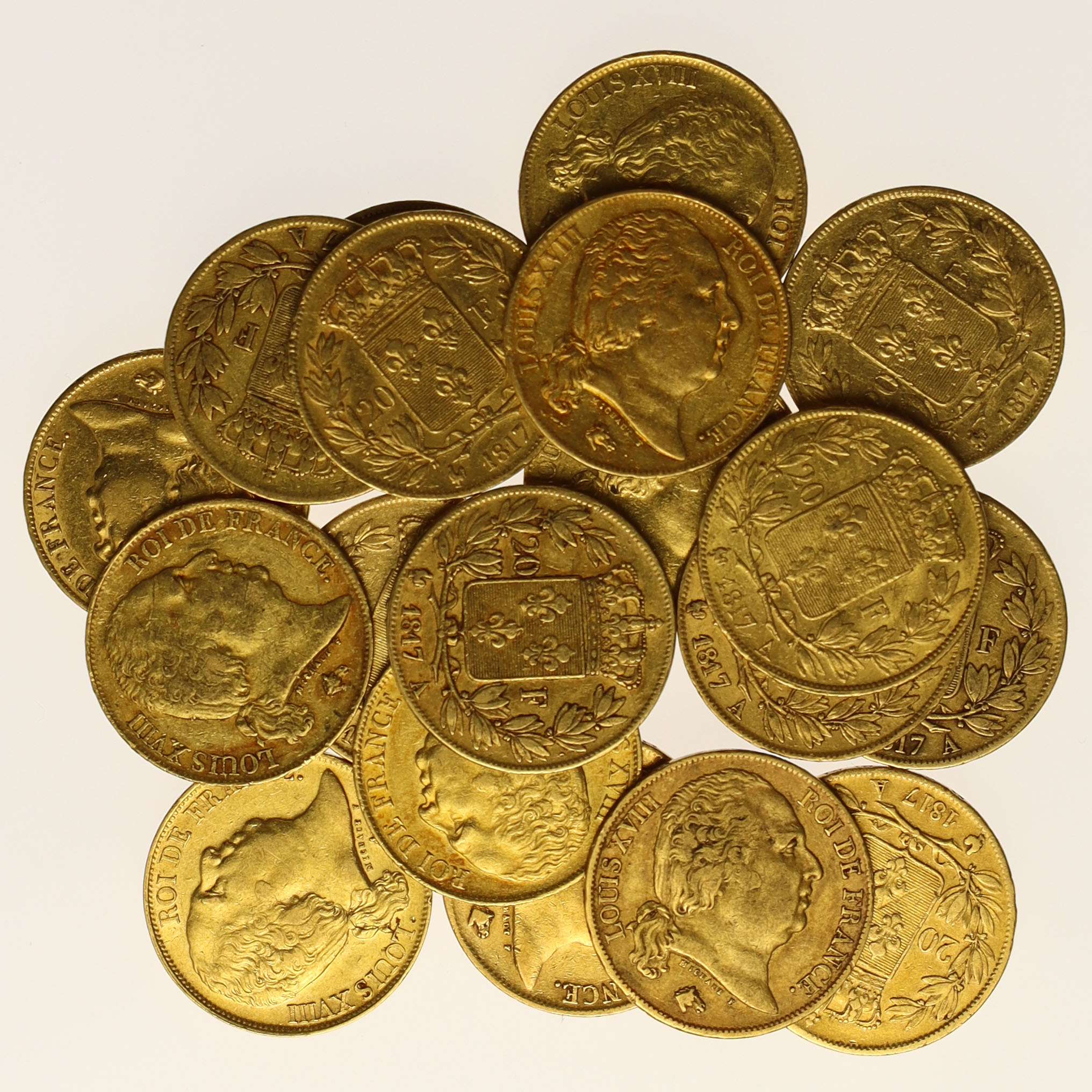 Frankreich Louis XVIII. 20 Francs 1817 A