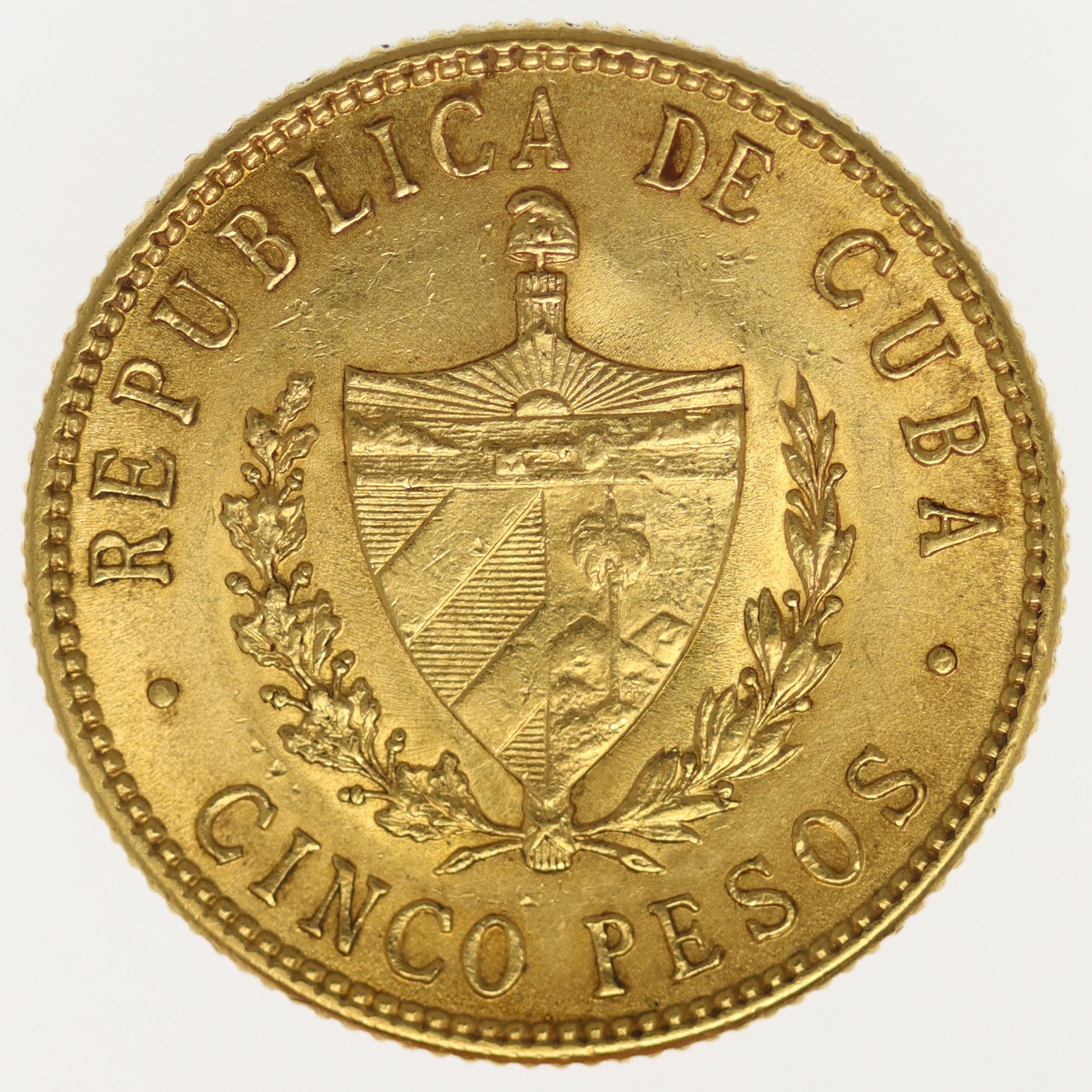 Kuba 5 Pesos 1915