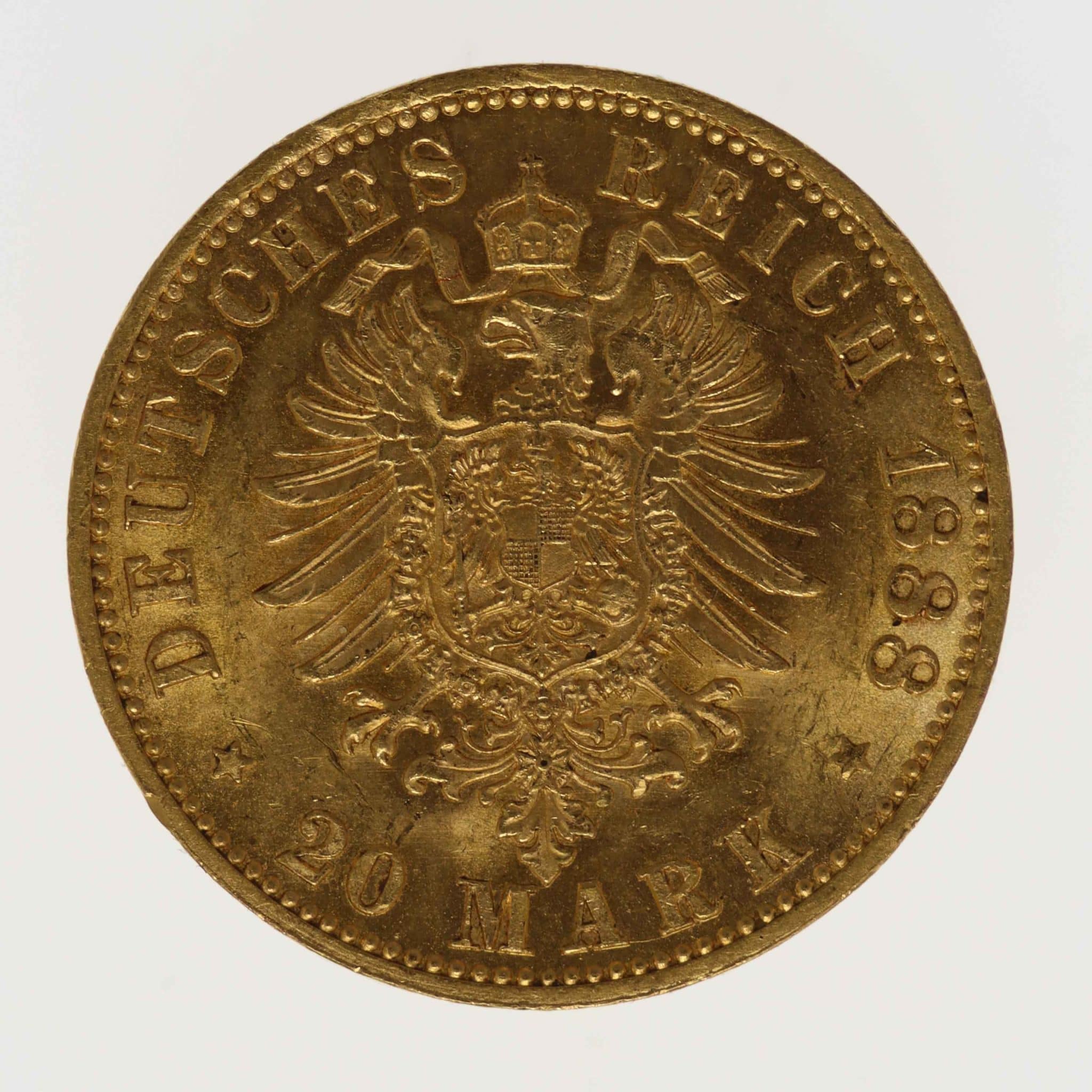 Preussen Friedrich III. 20 Mark 1888