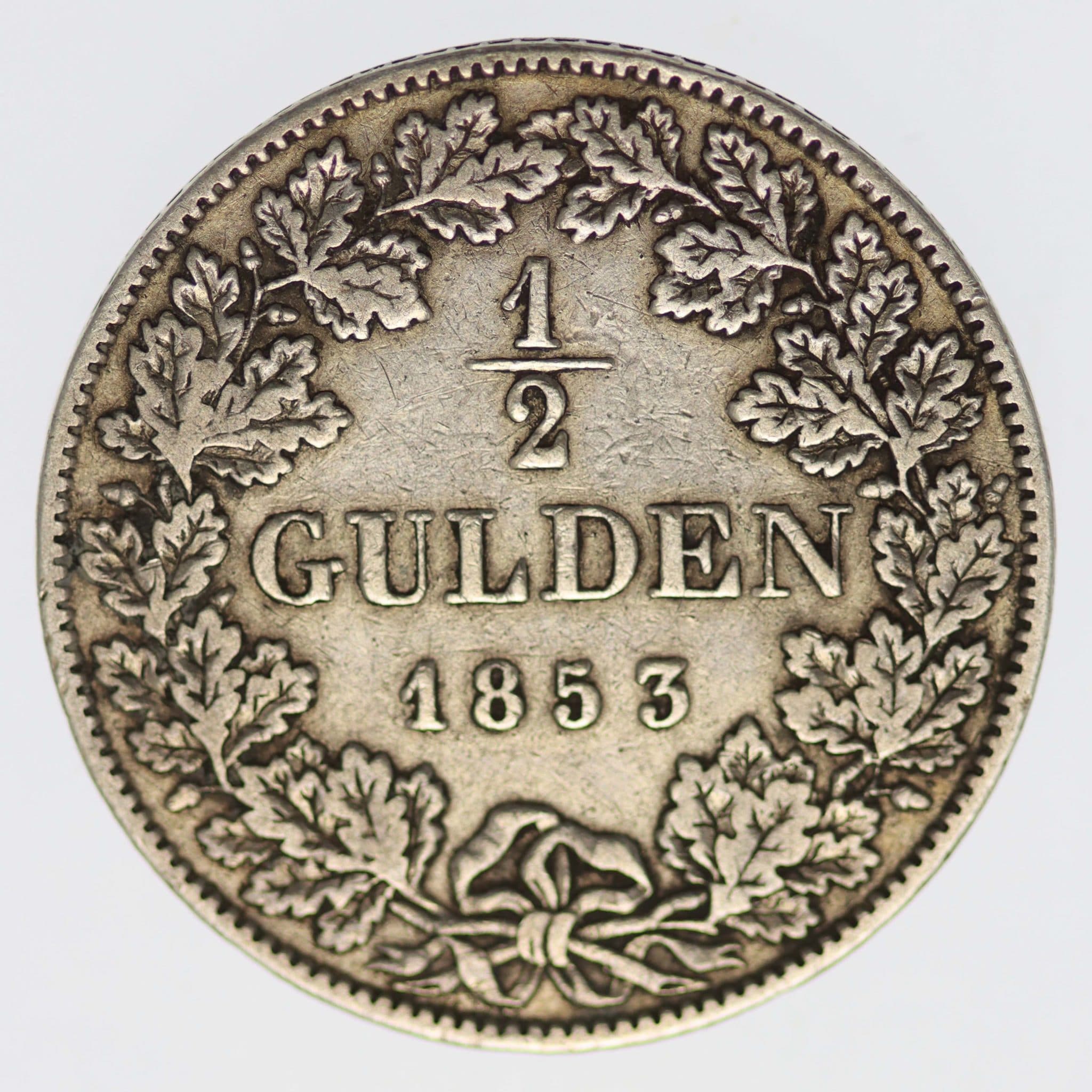 Bayern Maximilian II. Joseph 1/2 Gulden 1853