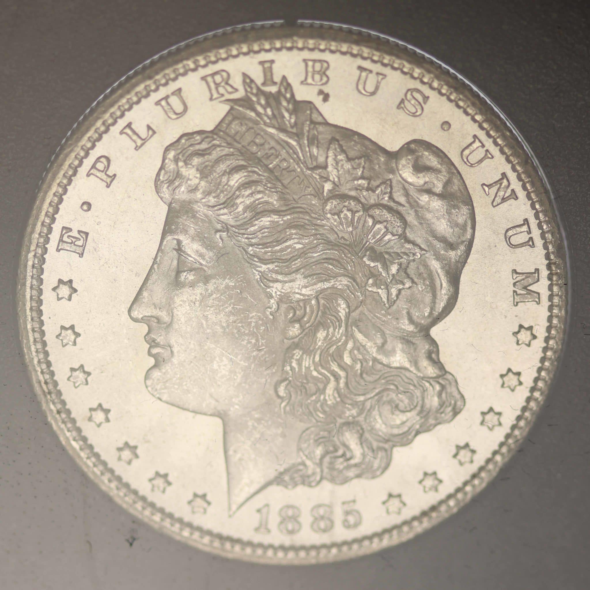 USA Morgan Dollar 1885 CC