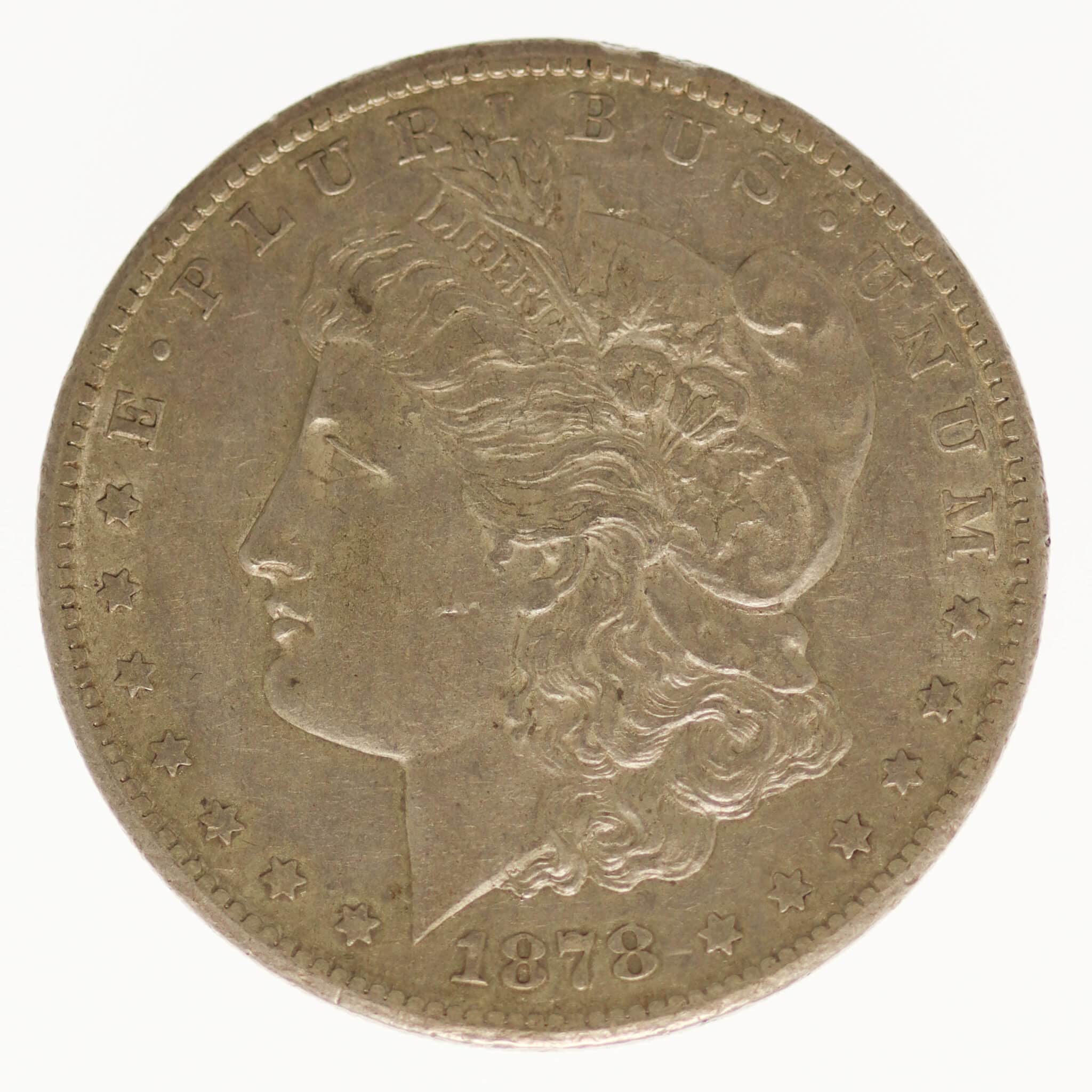 USA Morgan Dollar 1878 CC