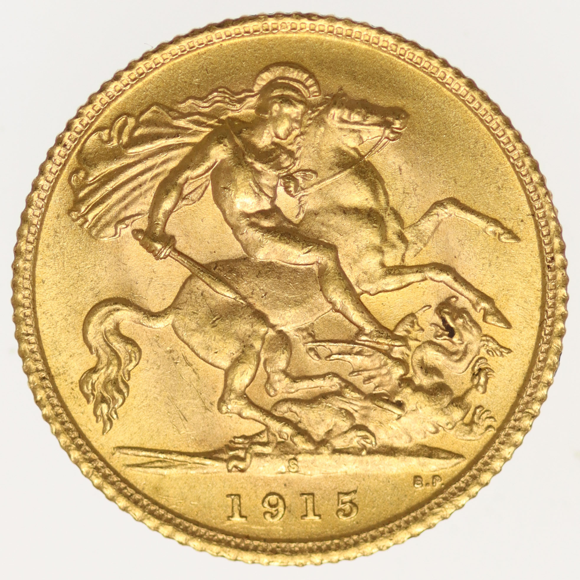 Australien Georg V. Half Sovereign 1915 S