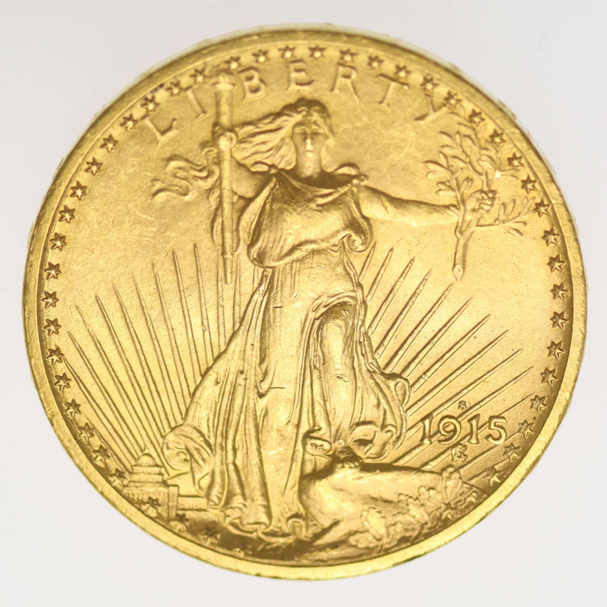 USA 20 Dollars 1915 S Statue