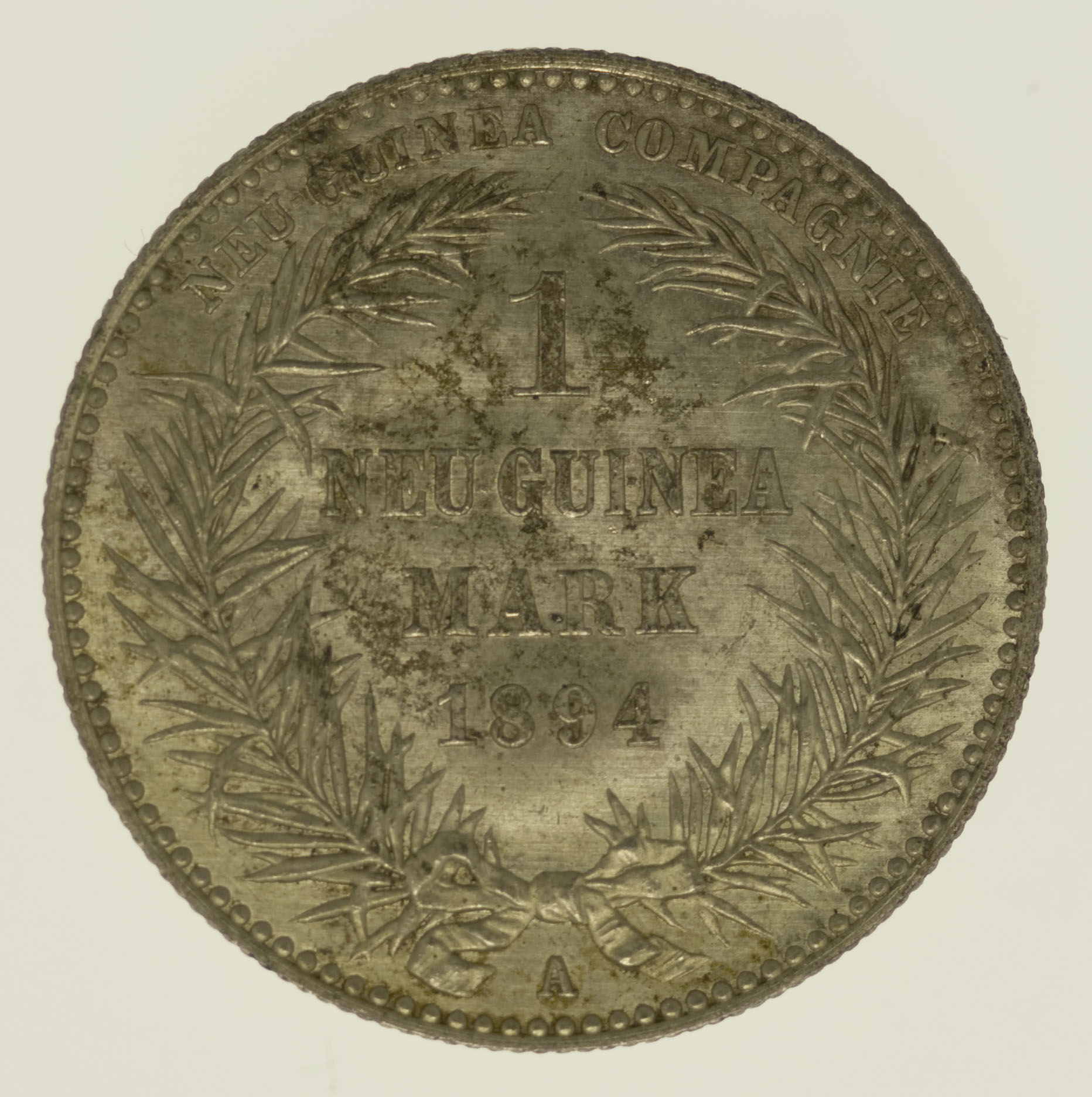 Deutsch Neu Guinea Wilhelm II. 1 Mark 1894