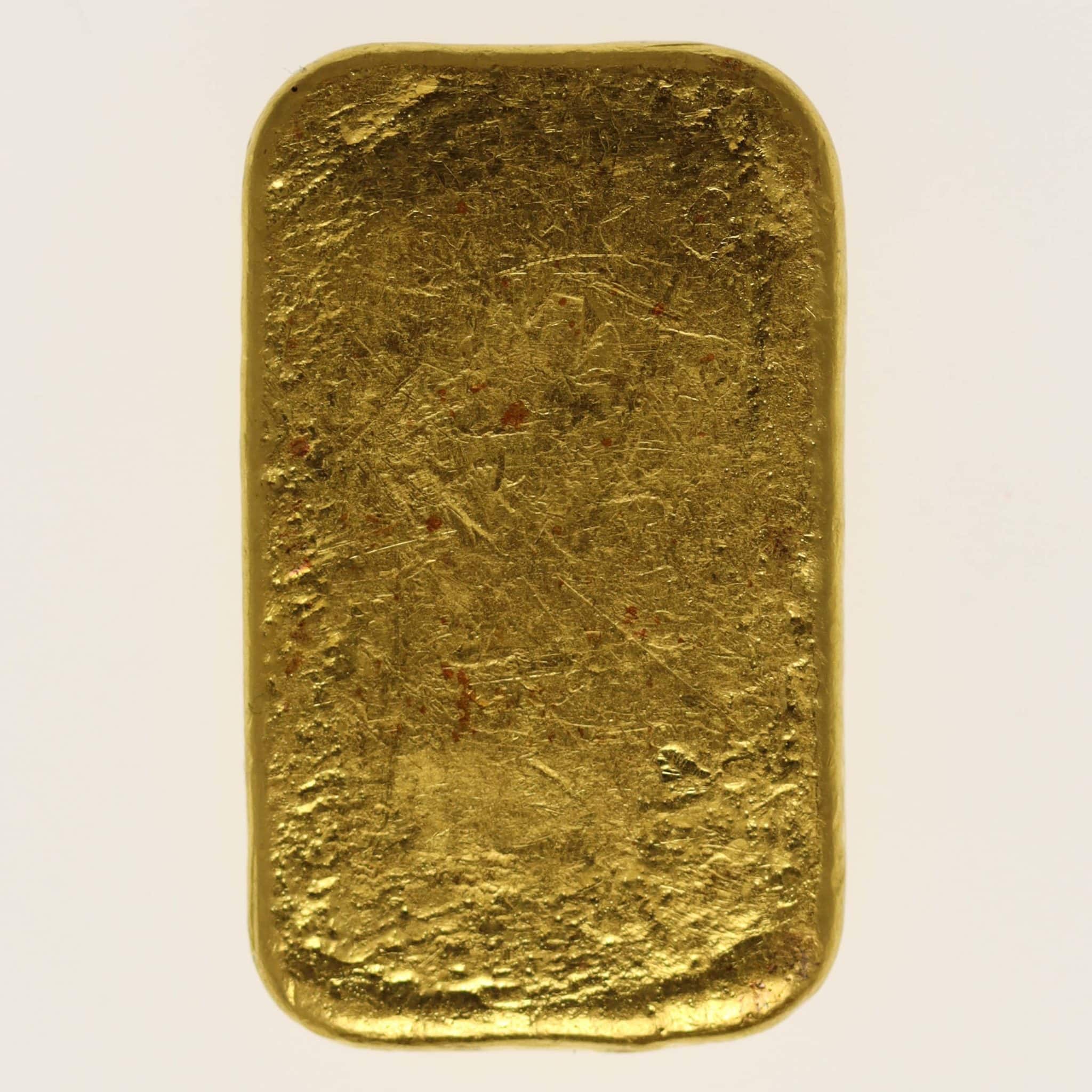 Goldbarren 100 Gramm Johnson Matthey