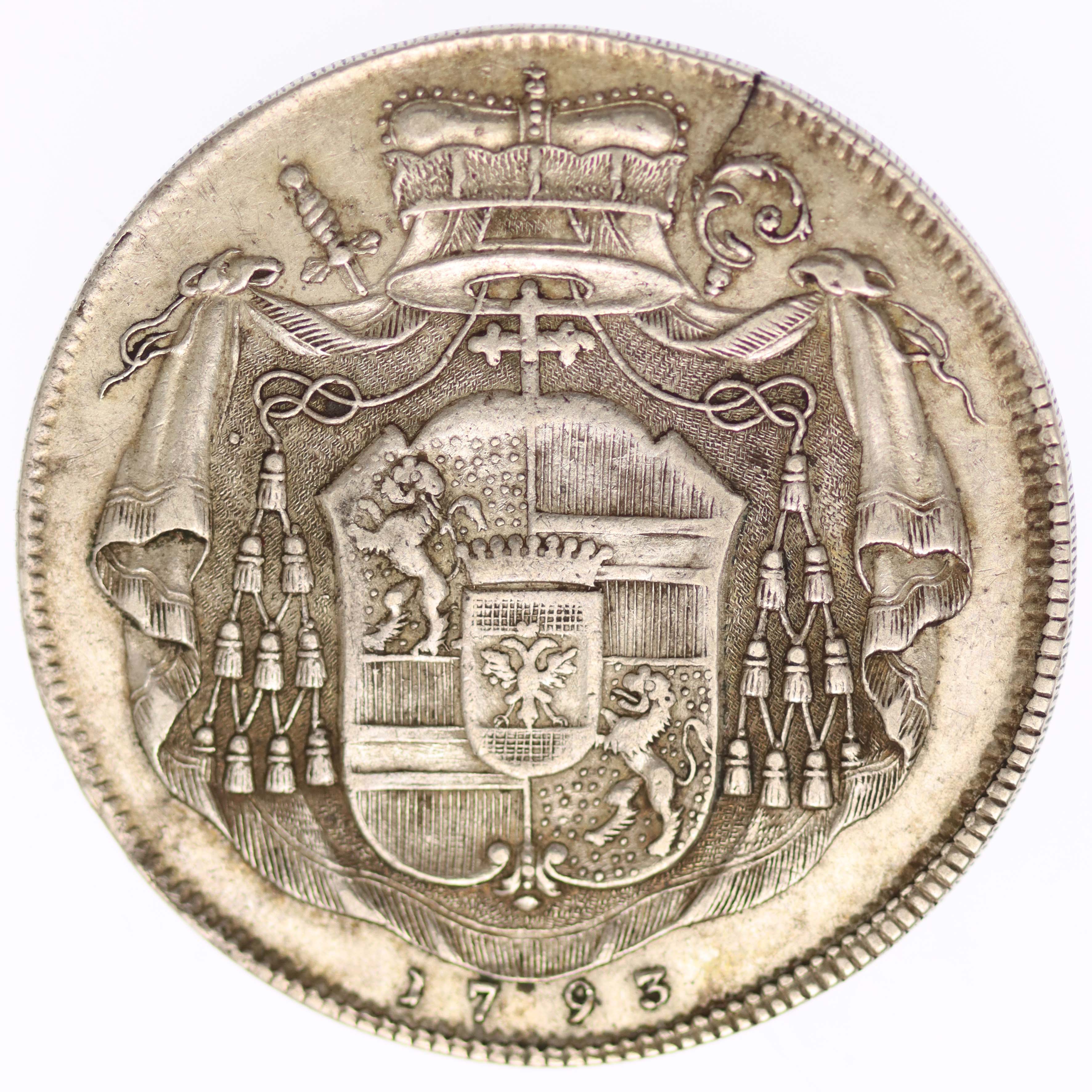RDR Salzburg Hieronymus Graf von Colloredo Taler 1793
