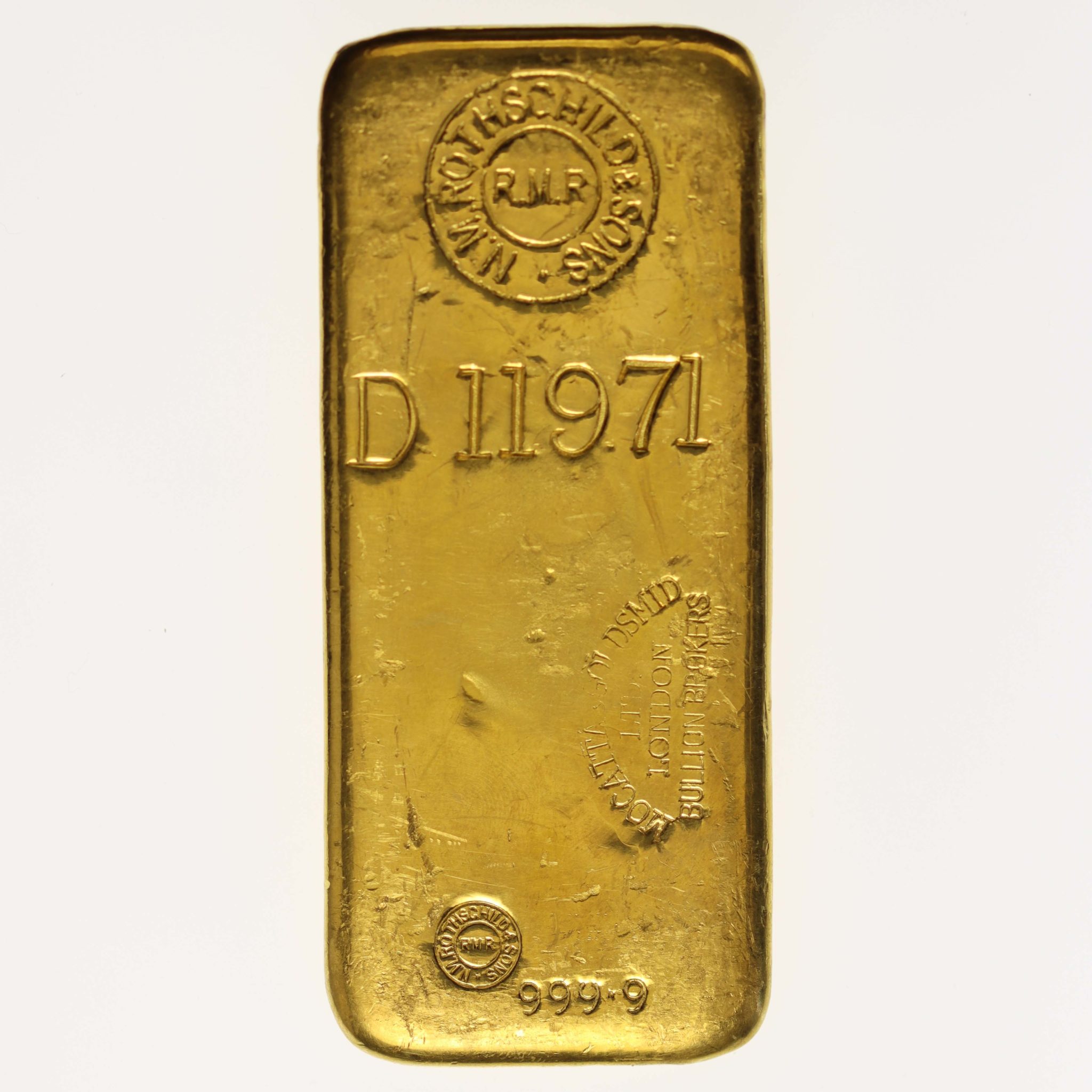 Goldbarren 1000 Gramm Großbritannien N.M. Rothschild &amp; Sons Limited