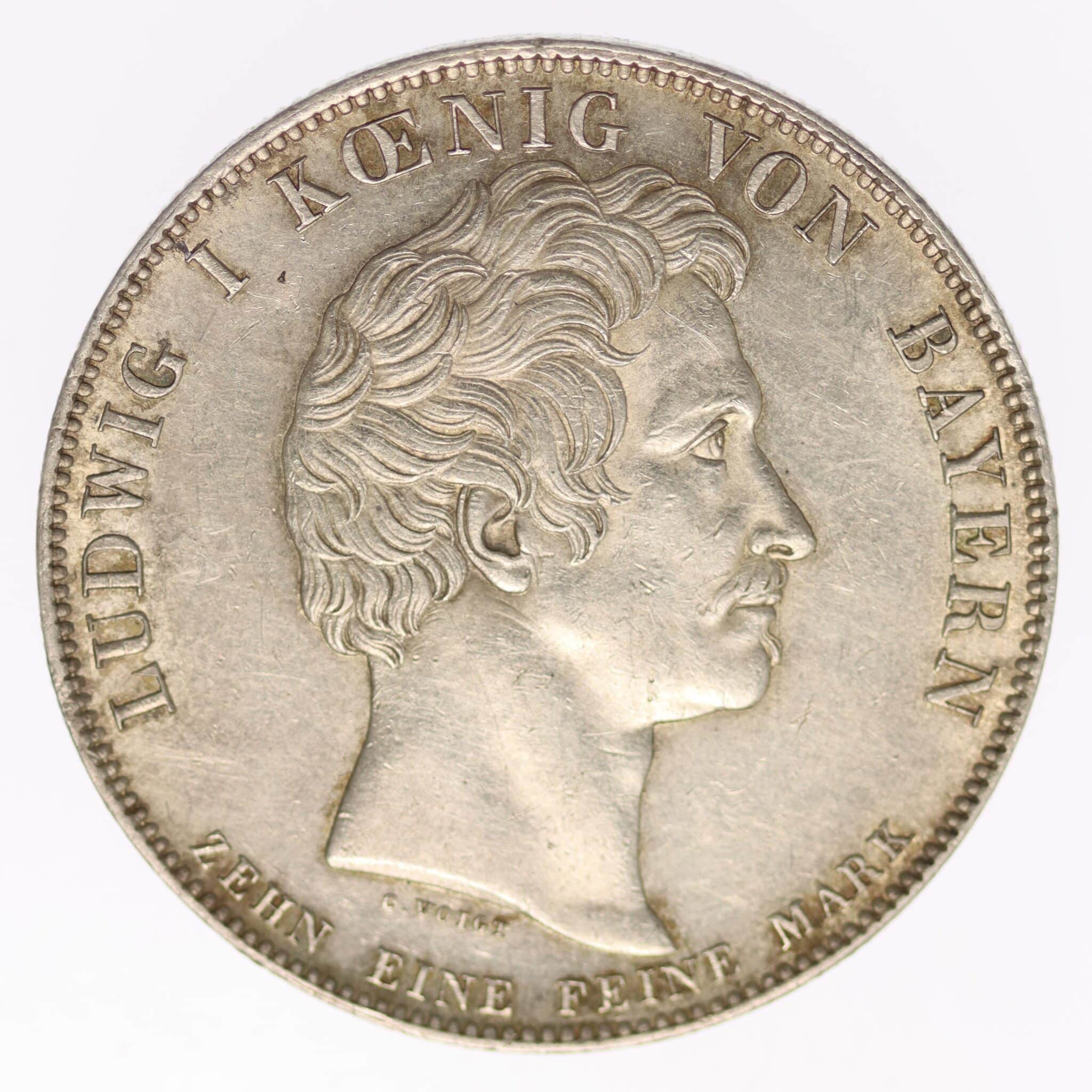 Bayern Ludwig I. Geschichtstaler 1826