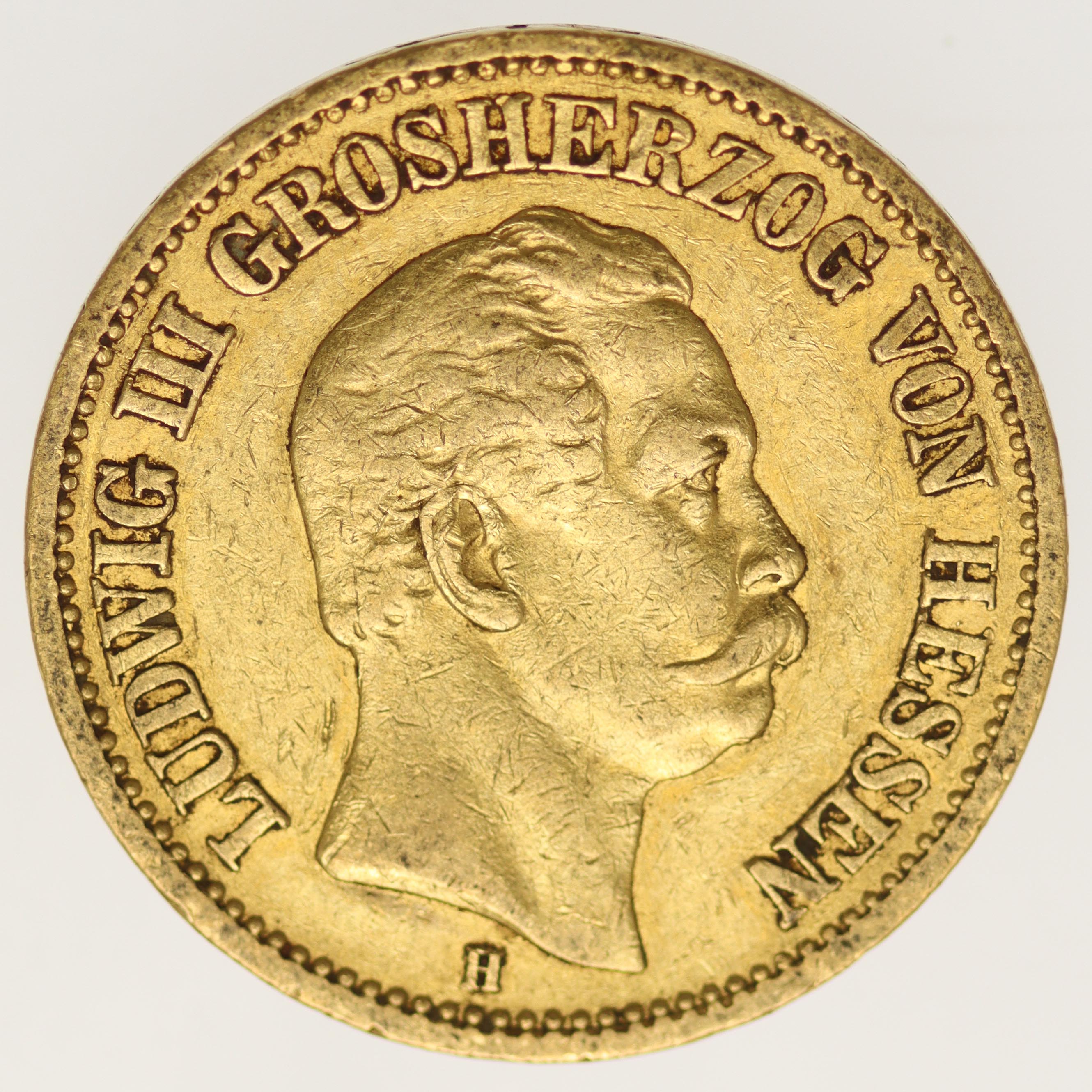 Hessen Ludwig III. 20 Mark 1872