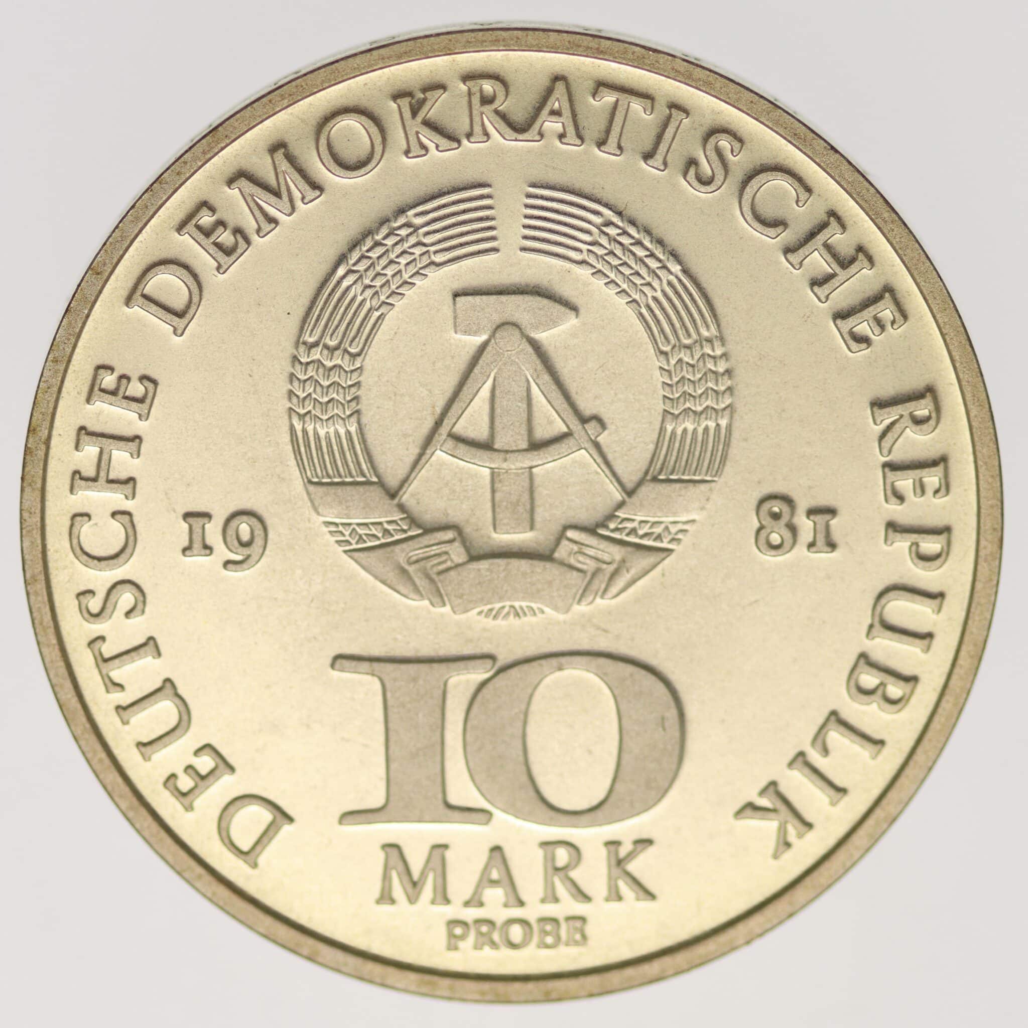 DDR 10 Mark 1981 Probe
