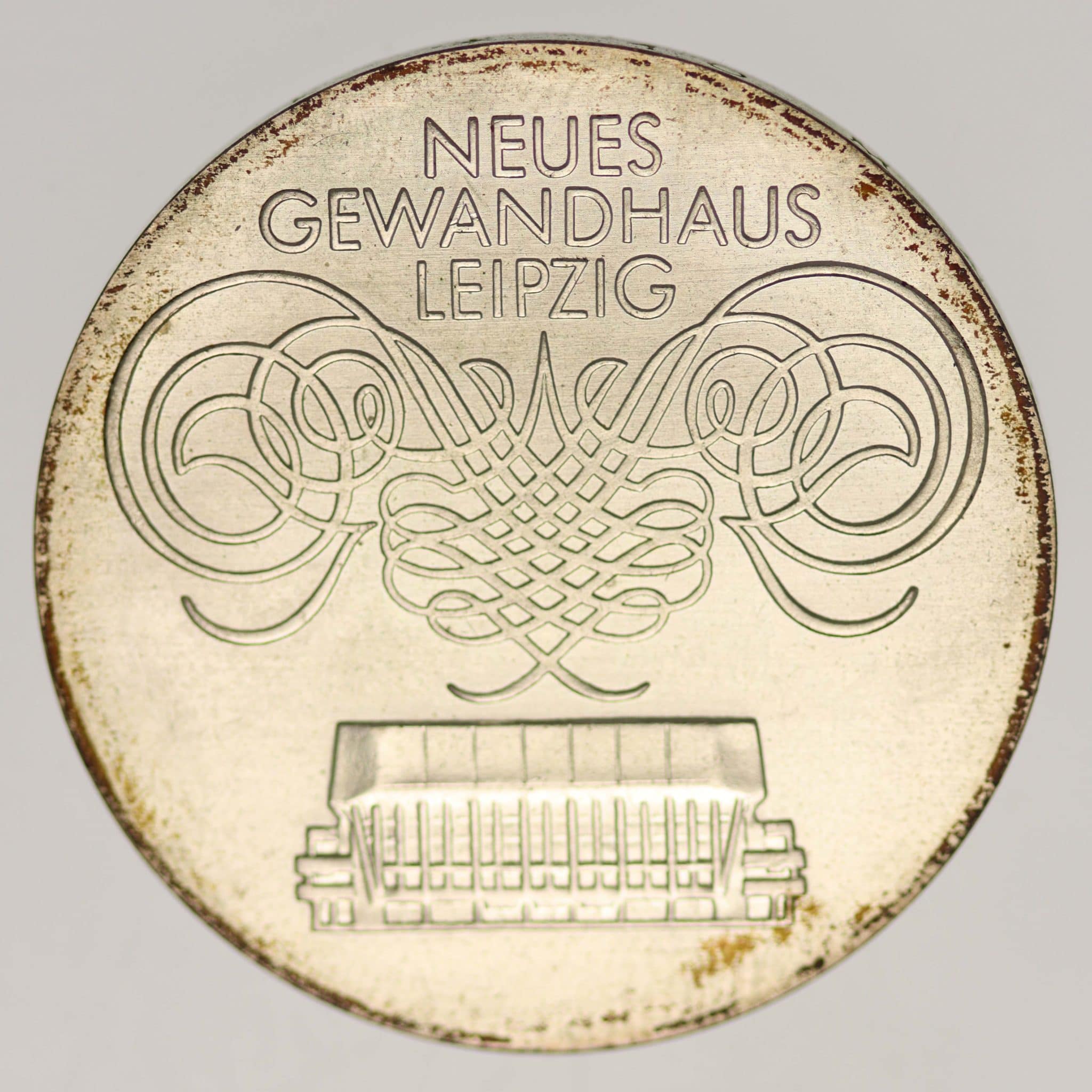 DDR 10 Mark 1982 Gewandhaus Leipzig