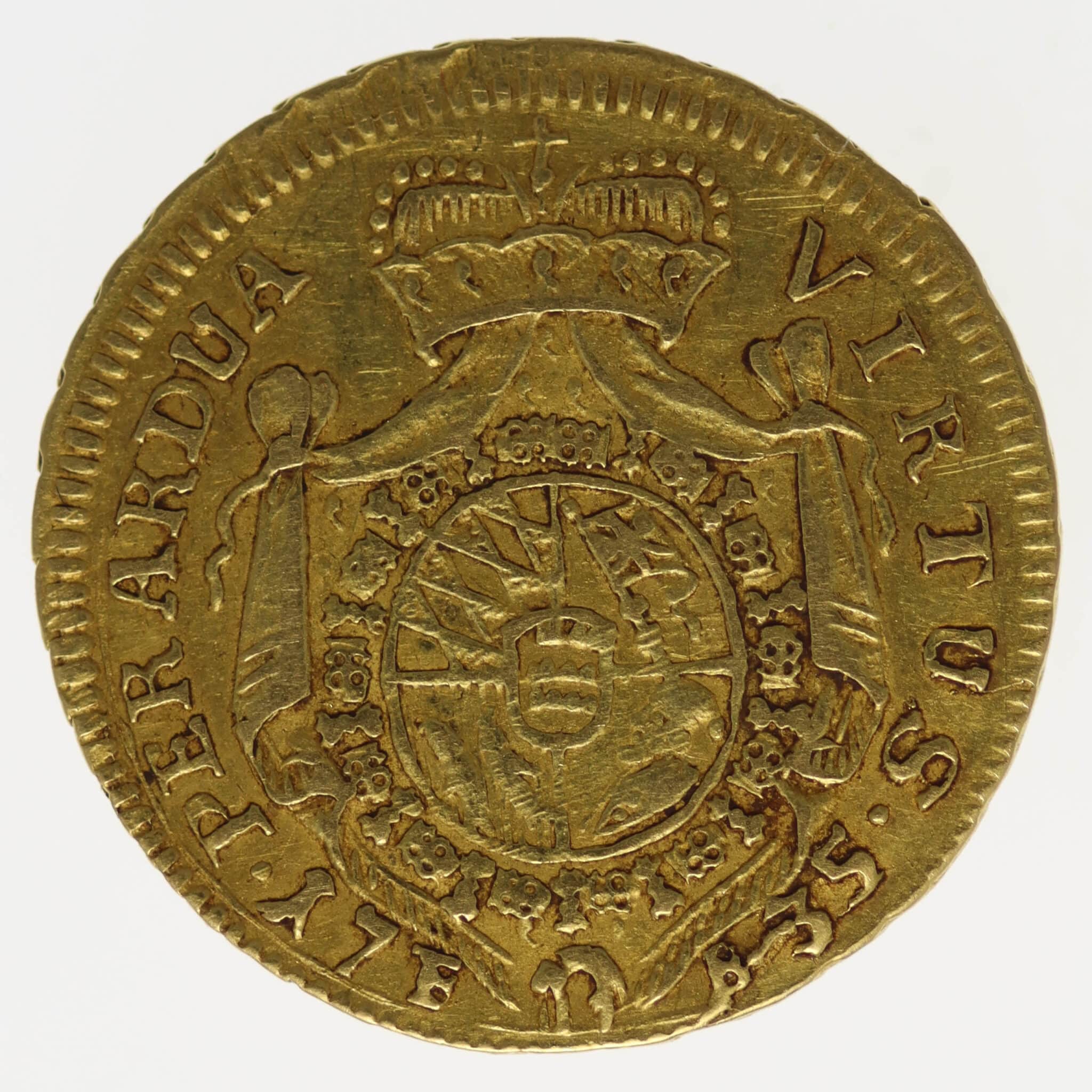 Württemberg Karl Alexander 1/2 Karolin 1735