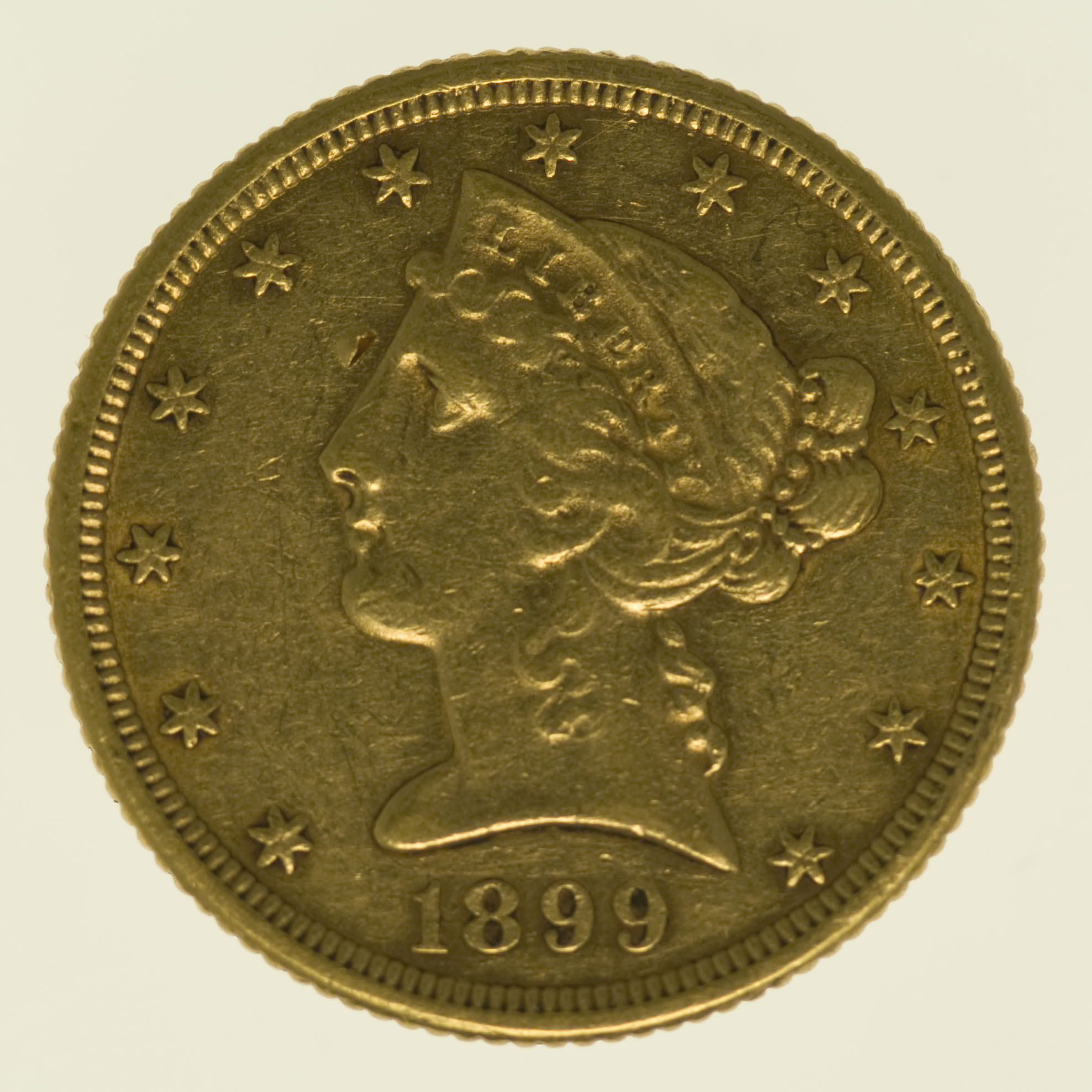 USA 5 Dollars 1899 S Liberty / Kopf
