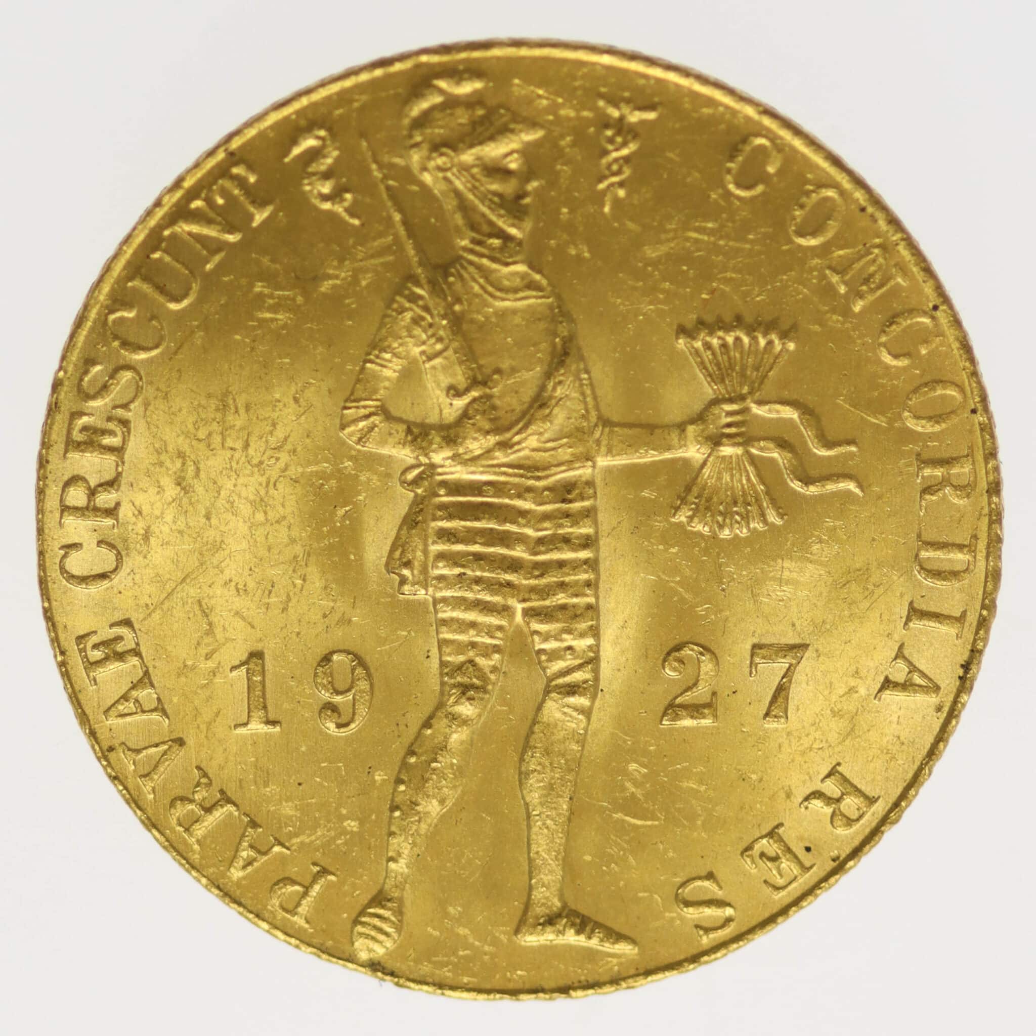 Niederlande Wilhelmina Dukat 1927