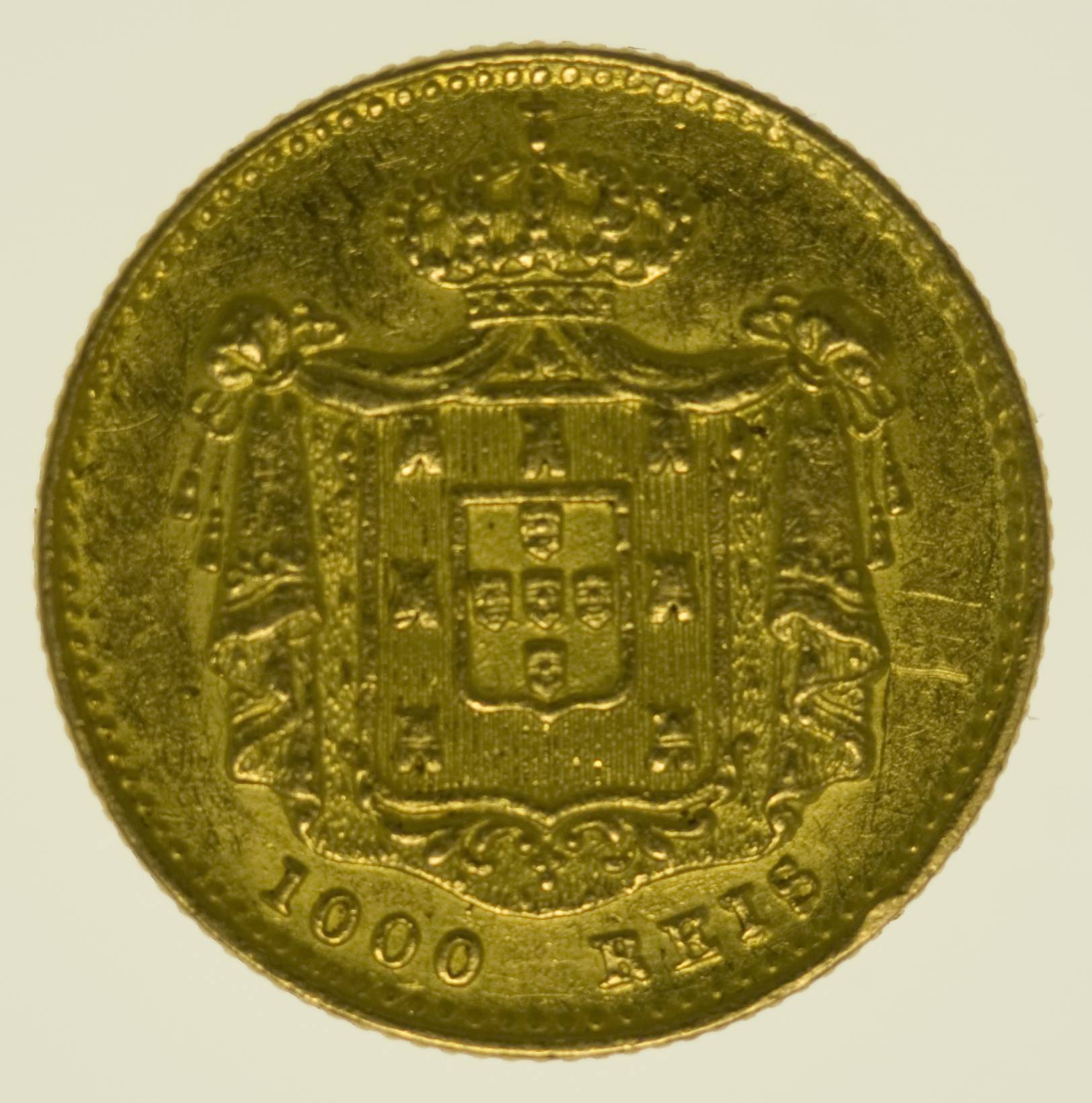 Portugal Maria II. 1000 Reis 1851