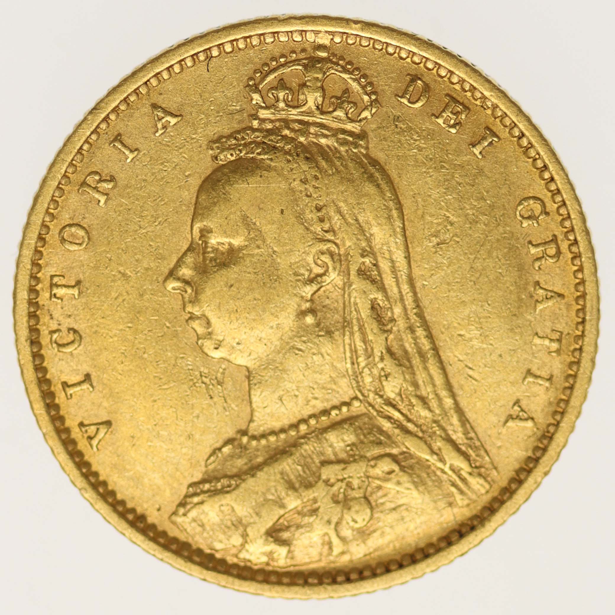 Großbritannien Victoria 1/2 Sovereign 1892