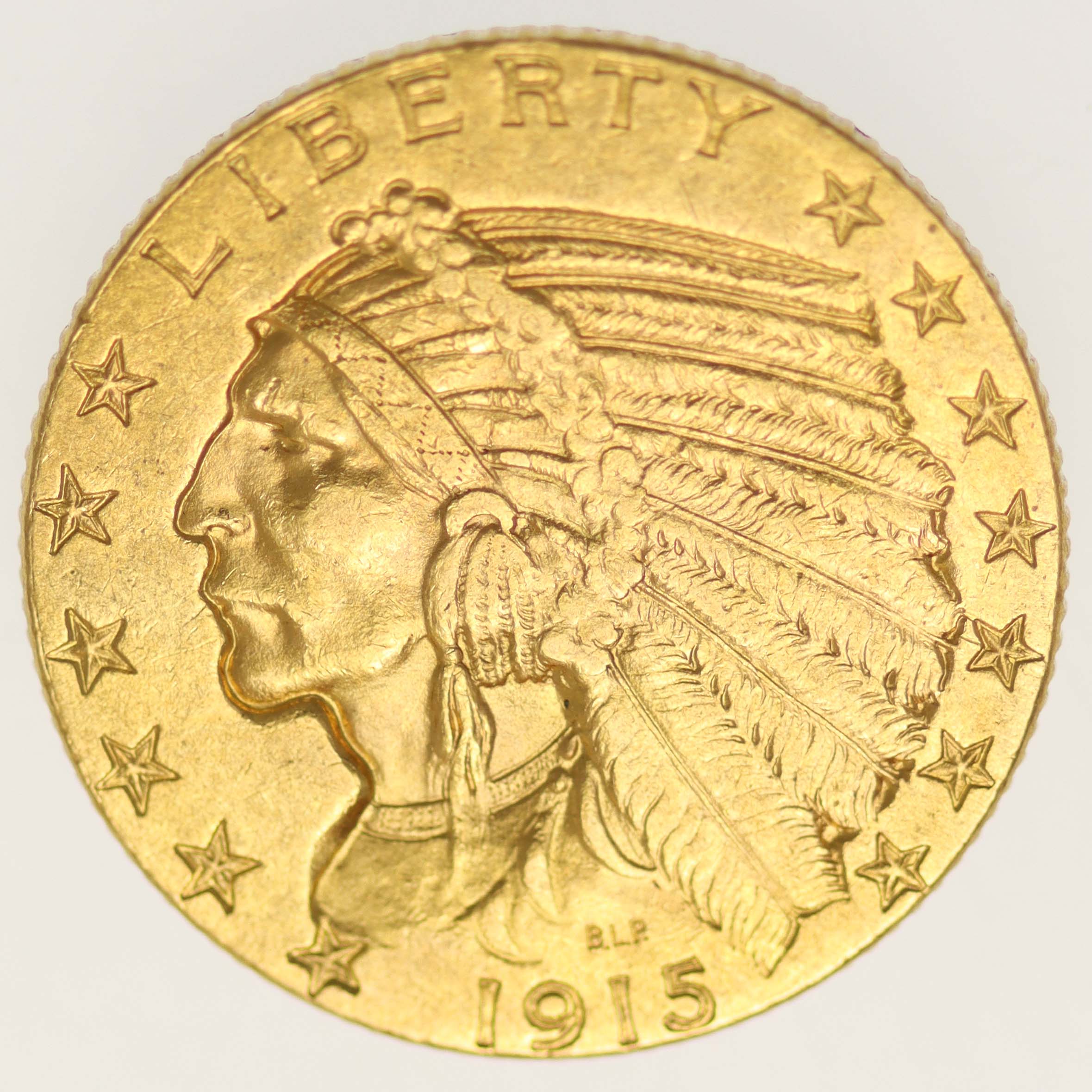 USA 5 Dollars 1915 Indianer