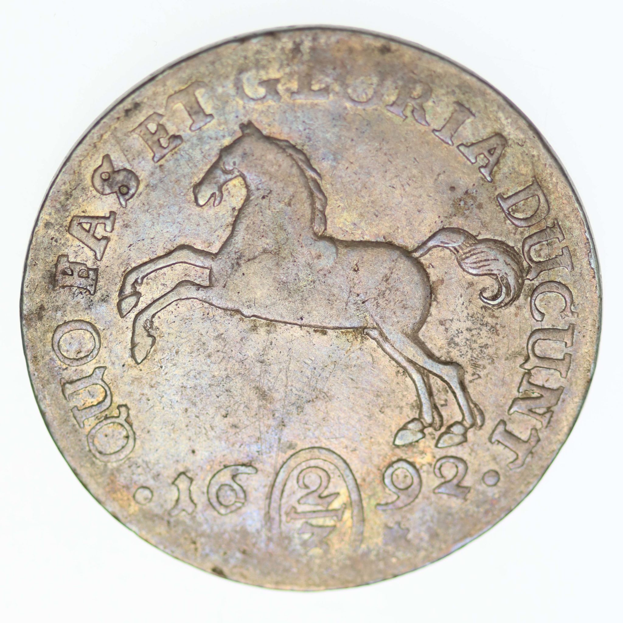 Braunschweig Lüneburg Celle Georg Wilhem 2/3 Taler 1692