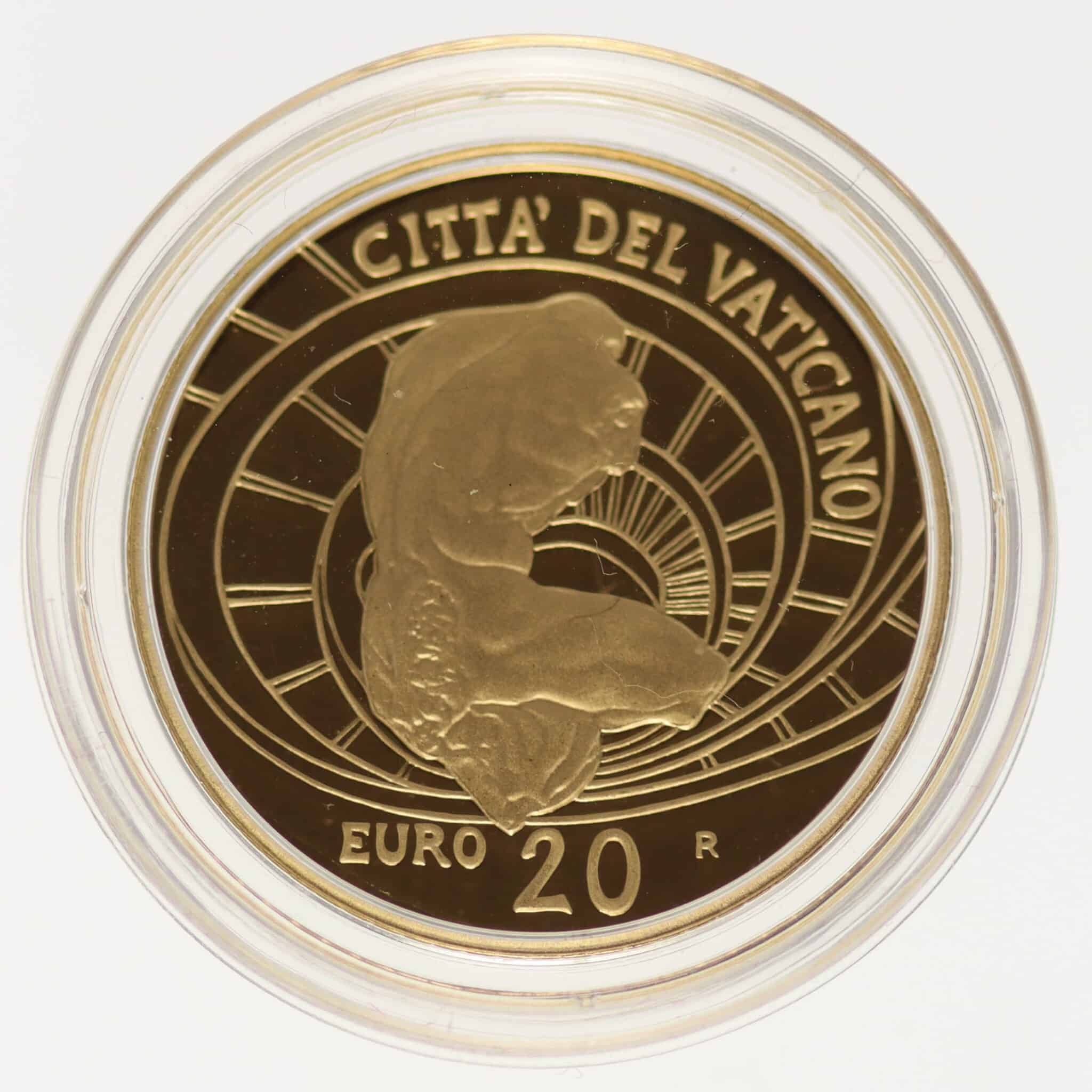 Vatikan Benedikt XVI. 20 Euro 2008