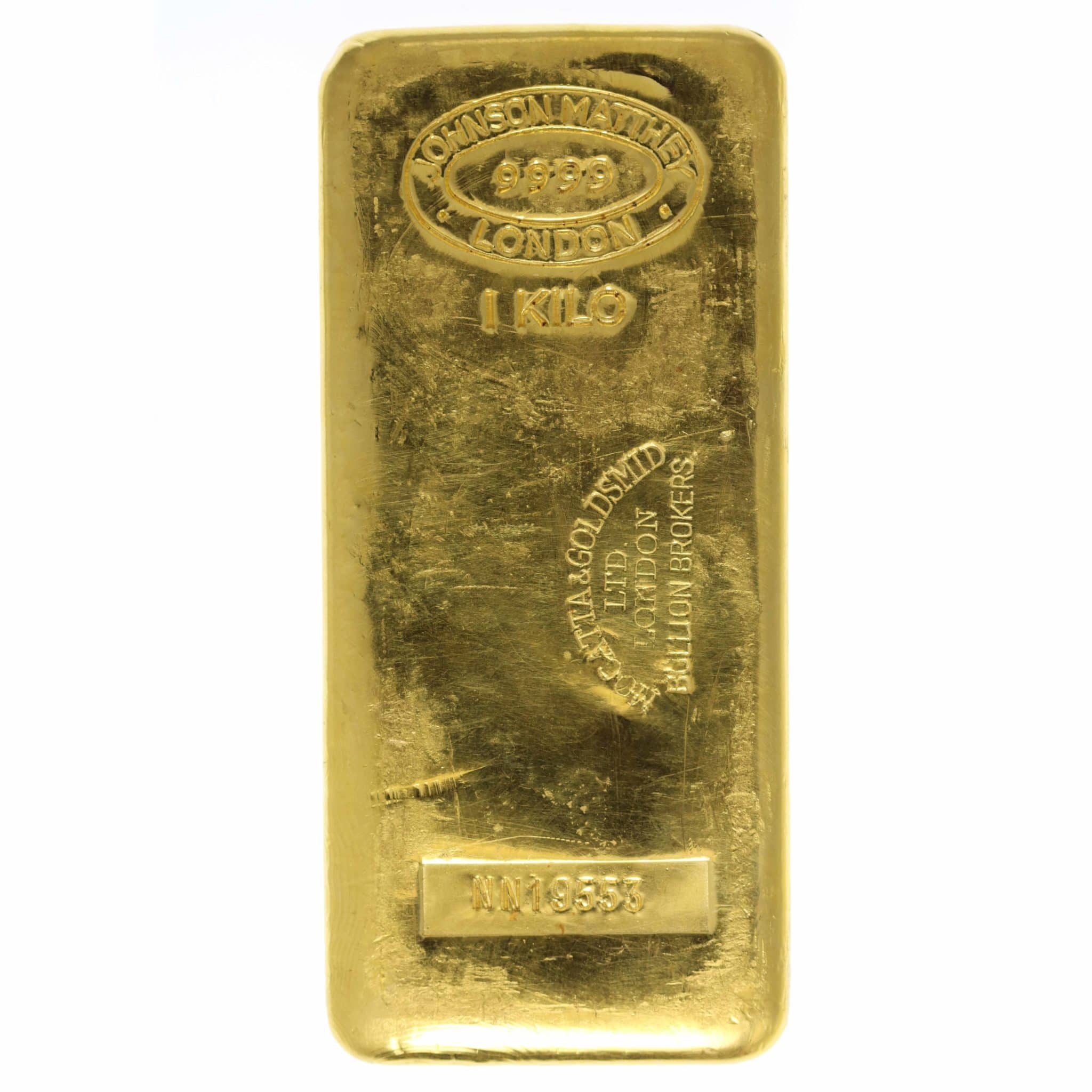 Goldbarren 1000 Gramm Johnson Matthey