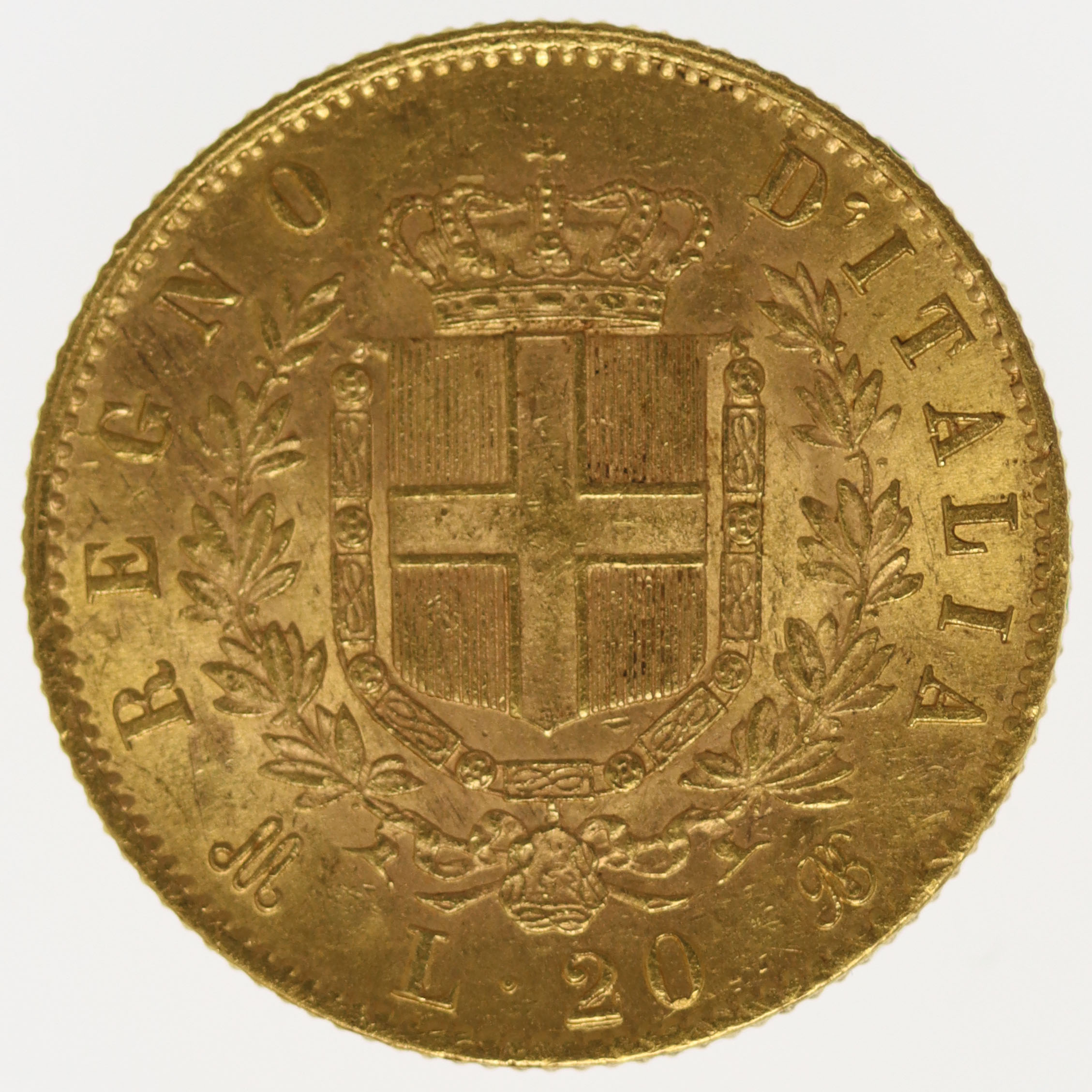 Italien Vittorio Emanuele II. 20 Lire 1873
