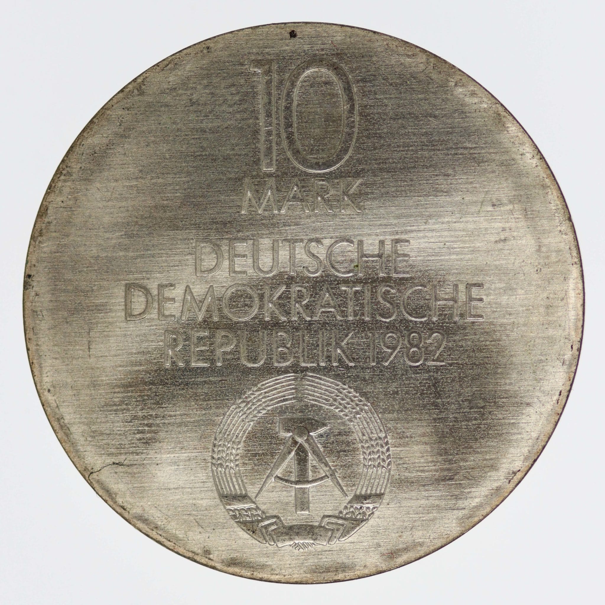 DDR 10 Mark 1982 Gewandhaus Leipzig