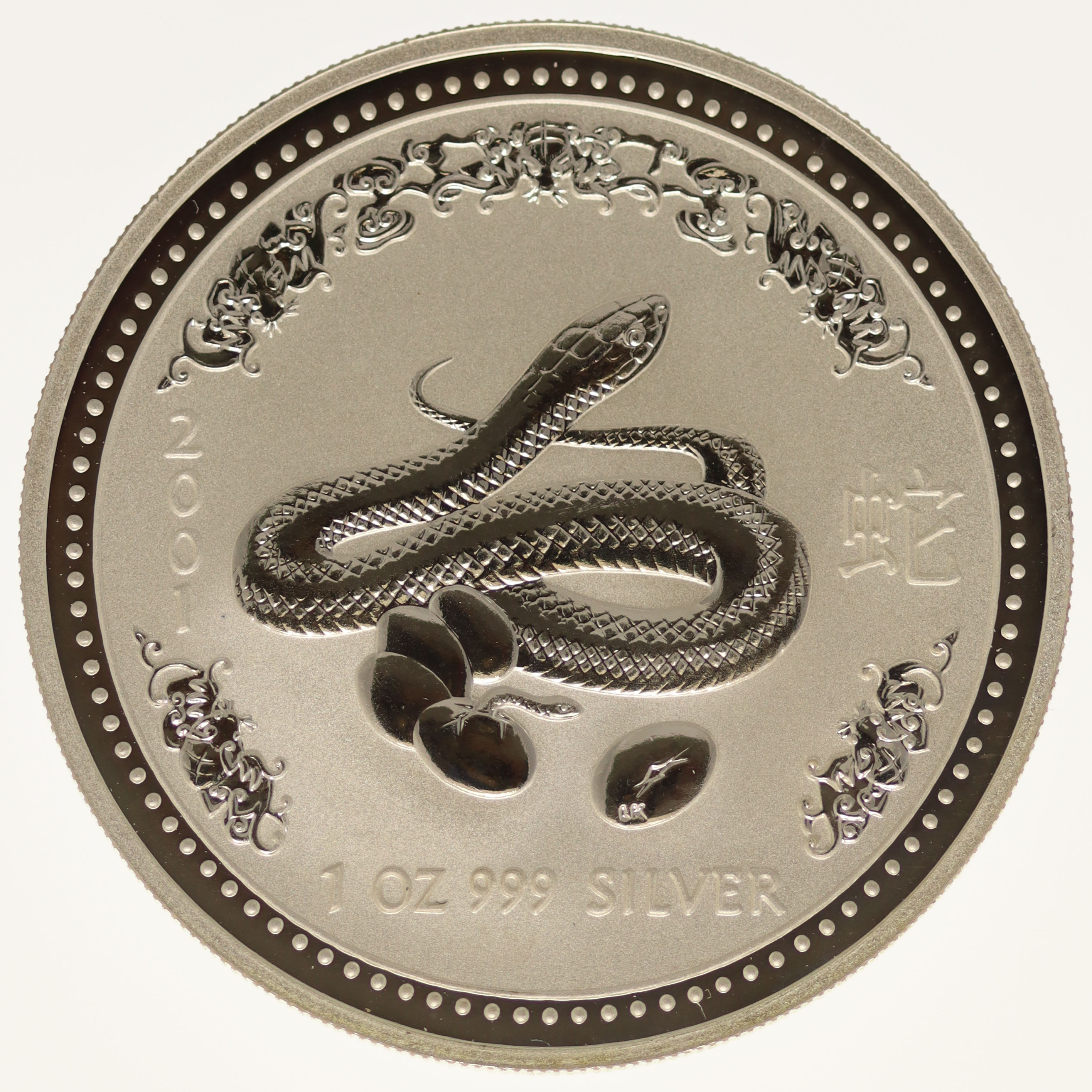 Australien 1 Dollar 2001 Lunar I. 1 OZ Schlange