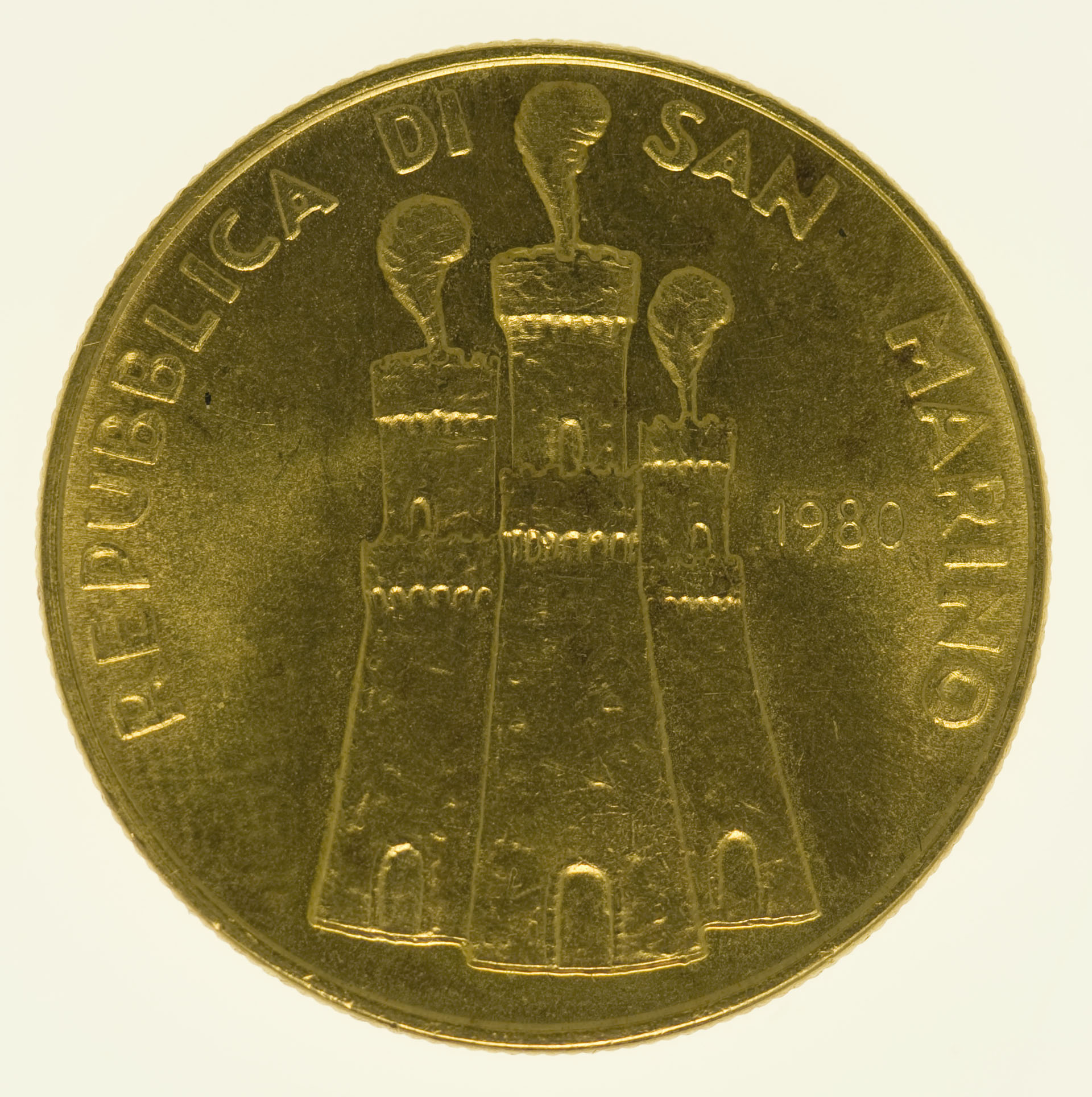 San Marino 5 Scudi 1980